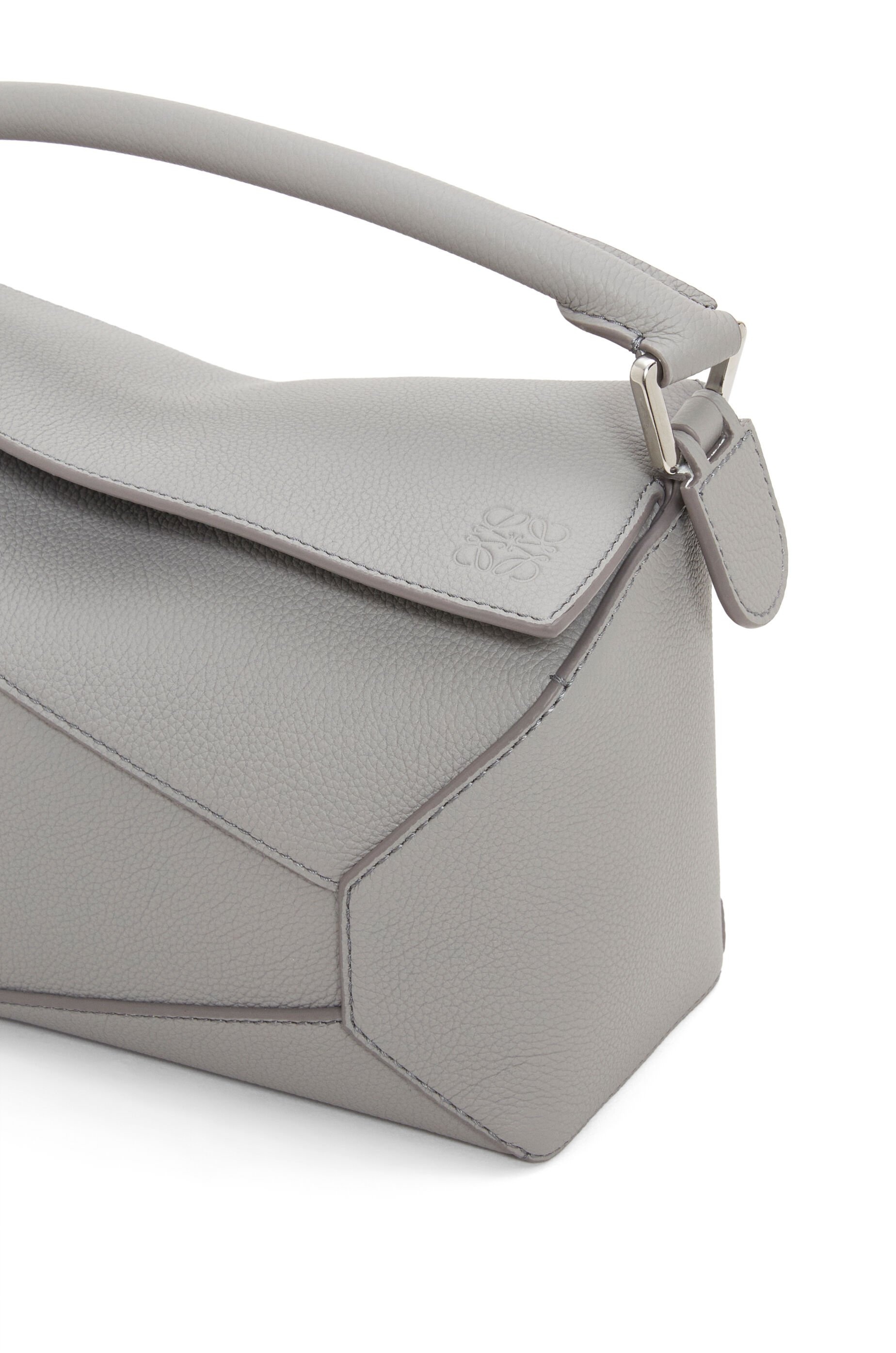 Small Puzzle bag in soft grained calfskin - 8