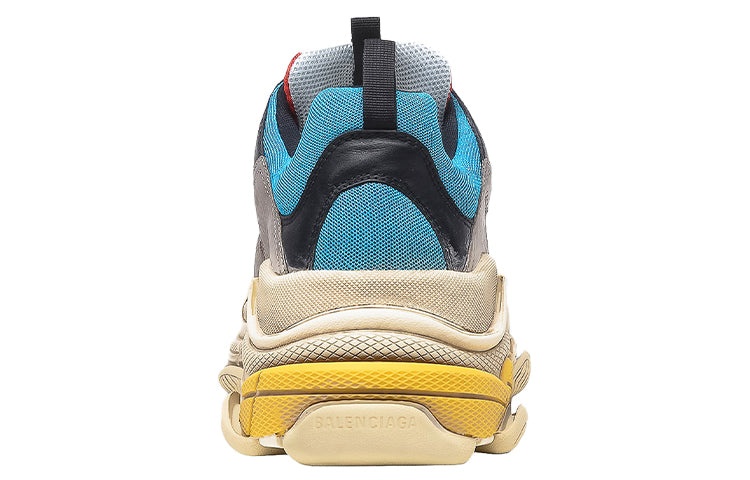 (WMNS) Balenciaga Triple S 'Blue Red' 554105W09O24365 - 5