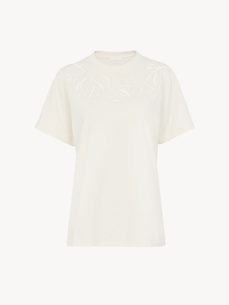 Chloé EMBROIDERED T-SHIRT outlook
