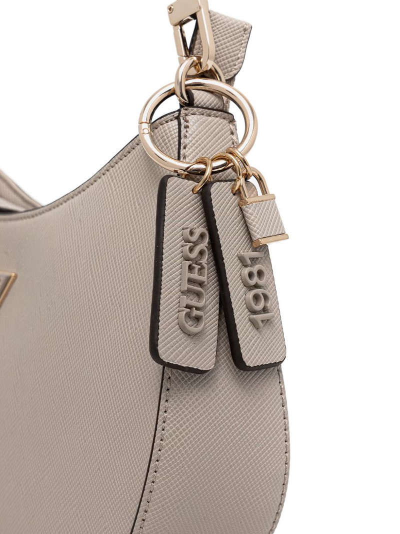Noelle logo charm shoulder bag 5