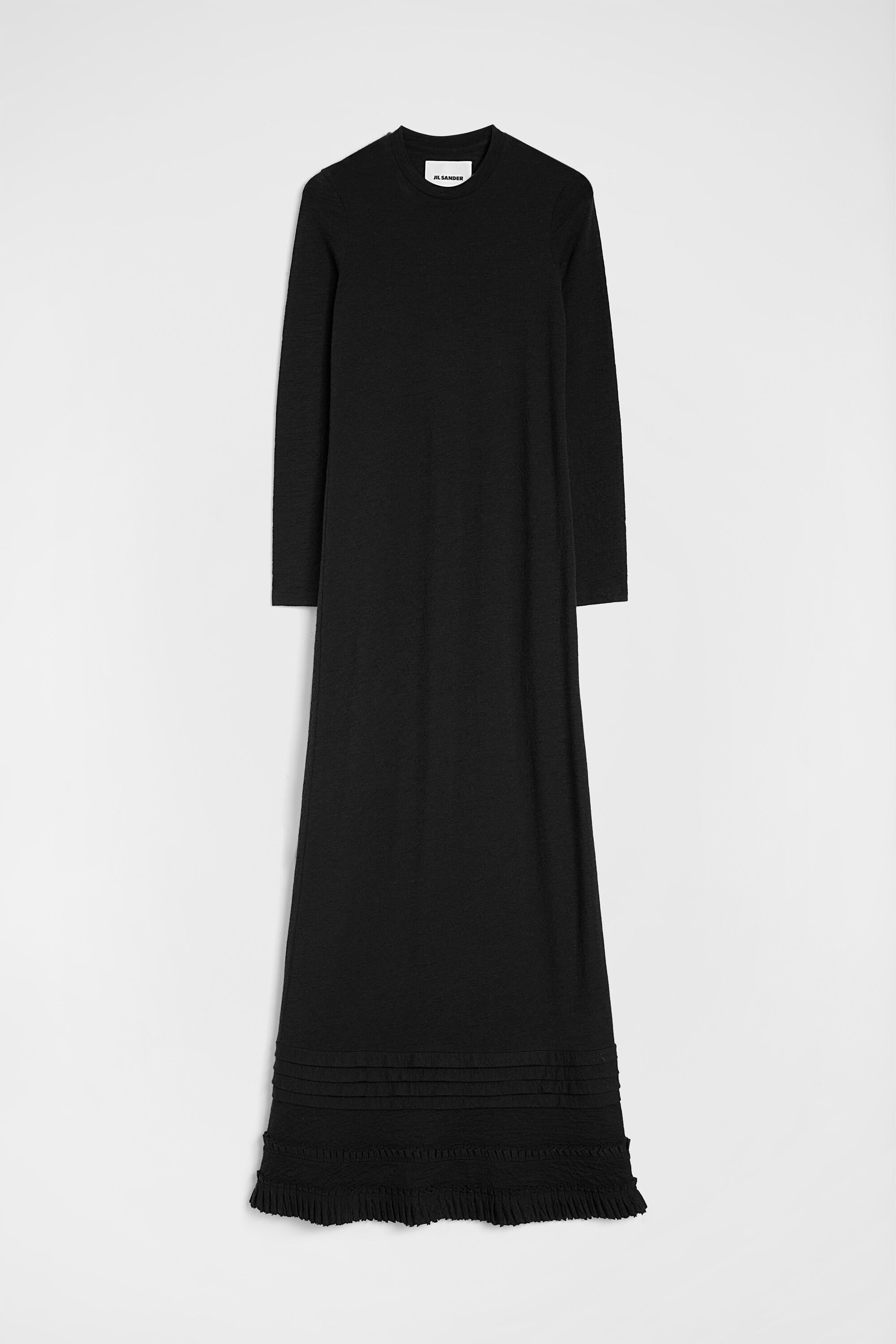 Wool Jersey Ruffle Dress - 1