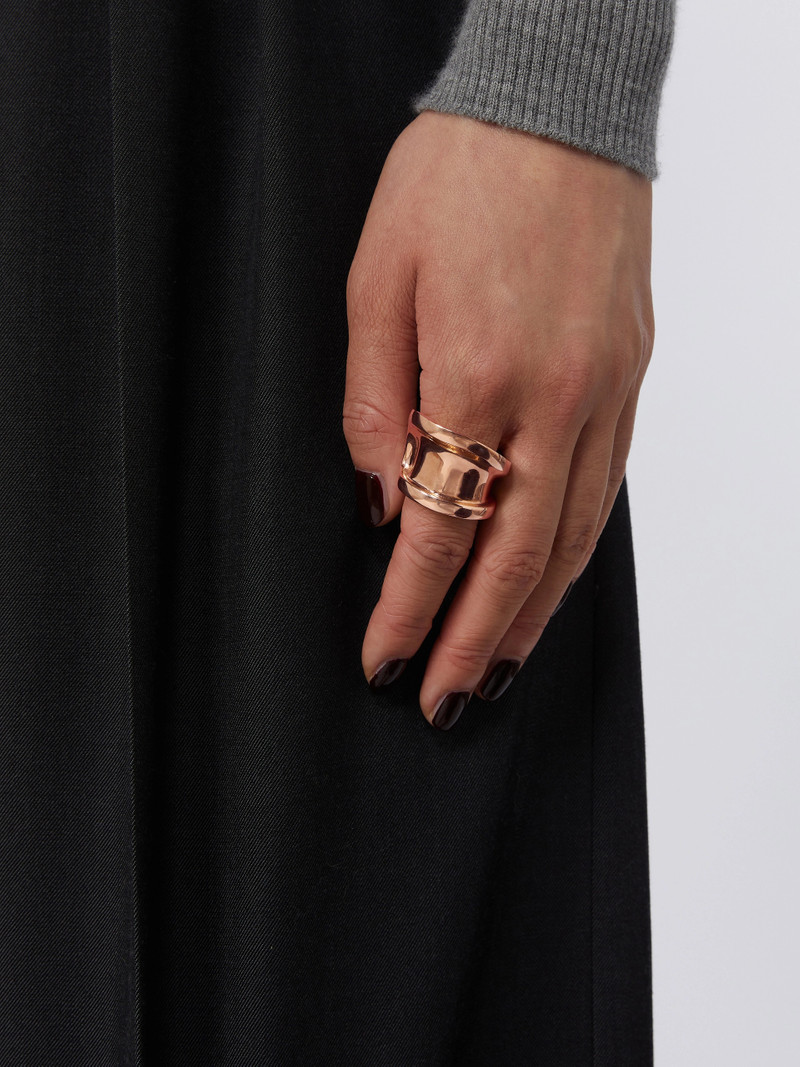 Asymmetric metal ring - BRONZE 3
