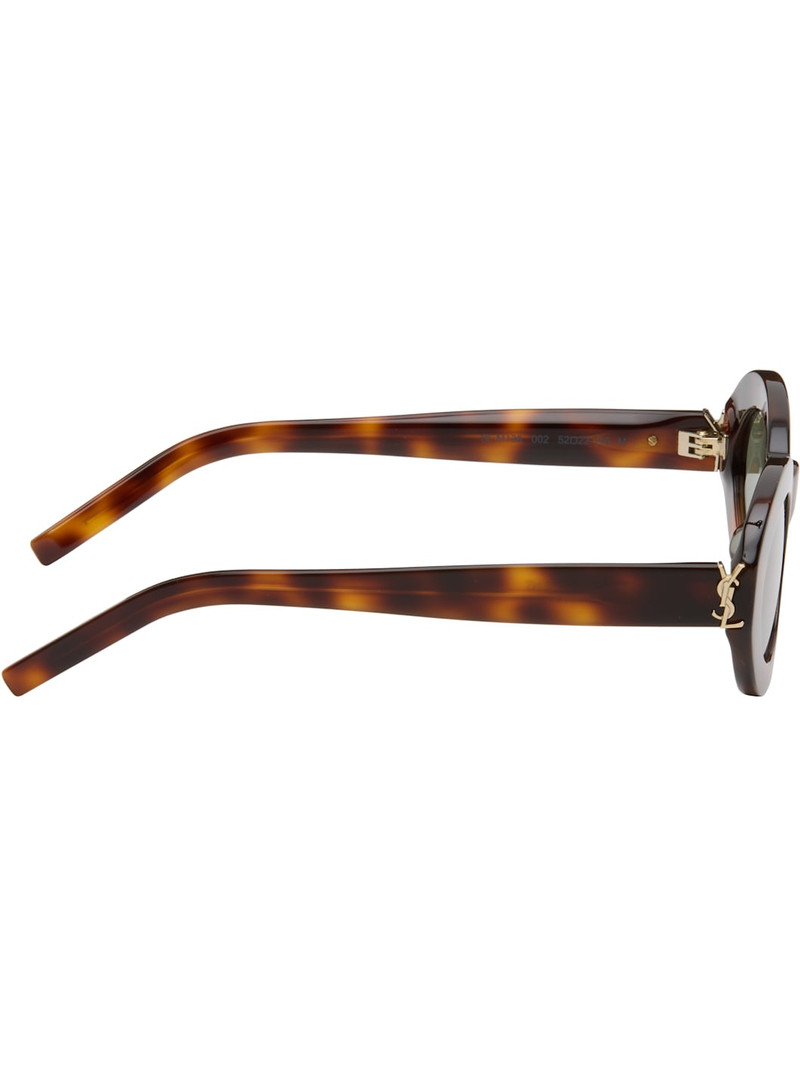 SAINT LAURENT Brown SL M136 Sunglasses outlook