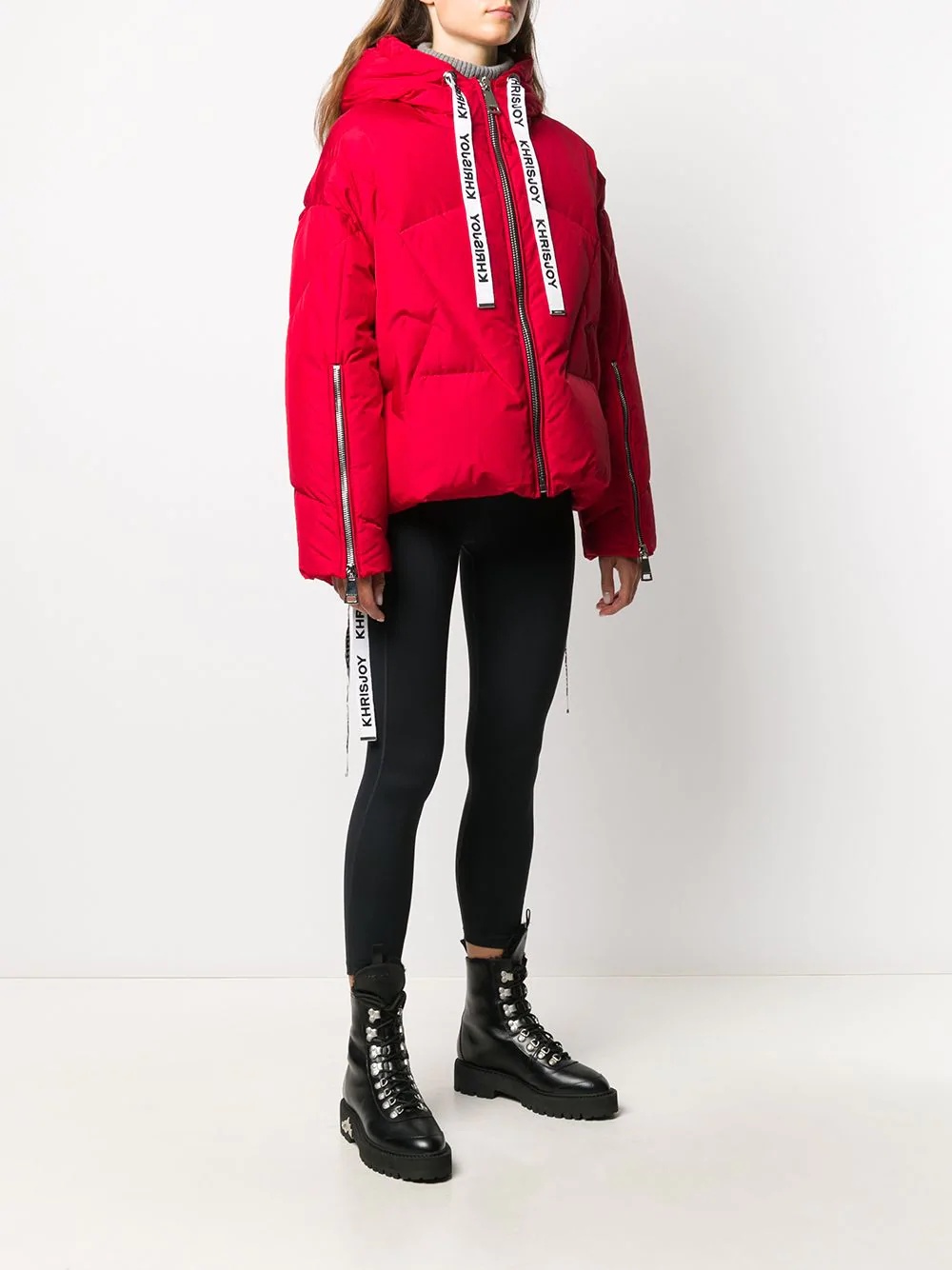 hooded puffer jacket - 3