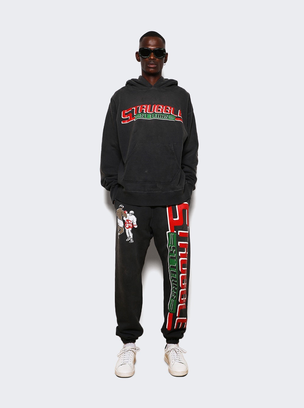 Struggle Sweatpants Black - 2