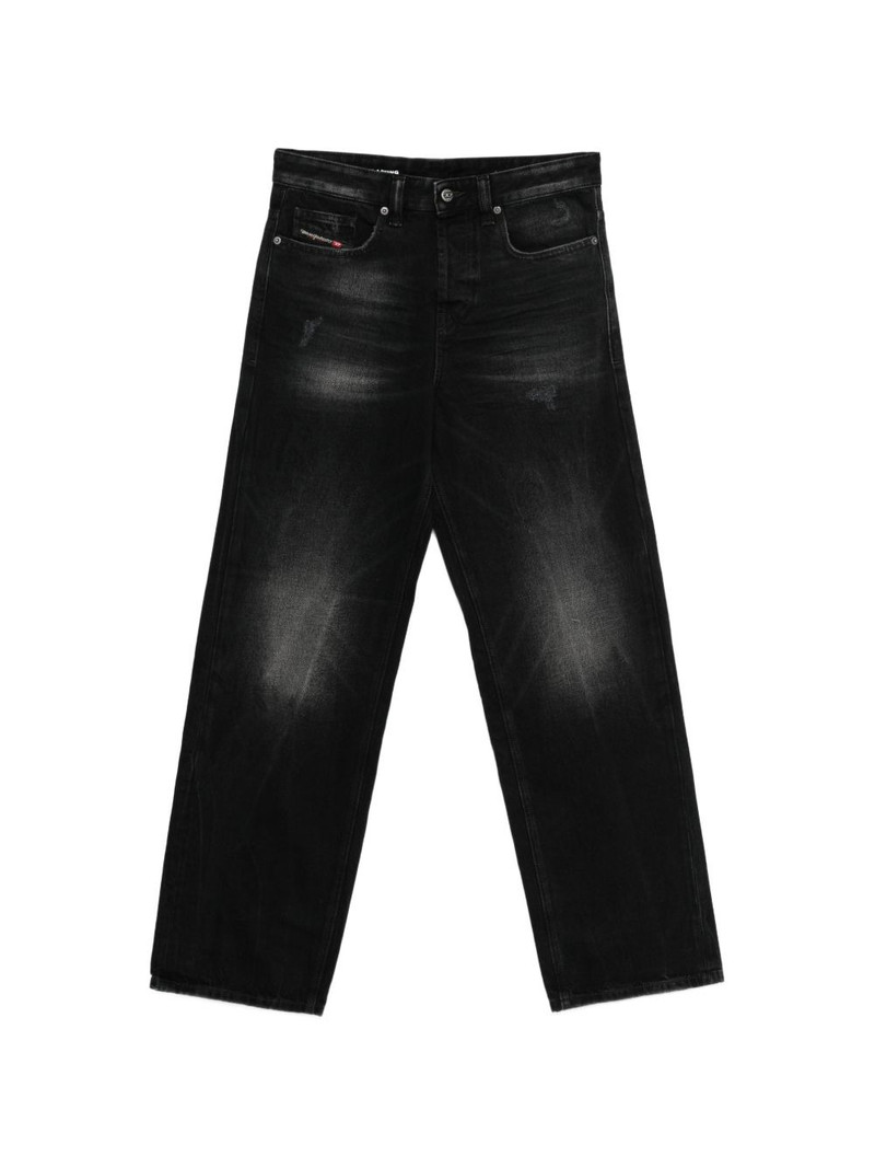 2001 D-Macro belt-loop distressed jeans 1