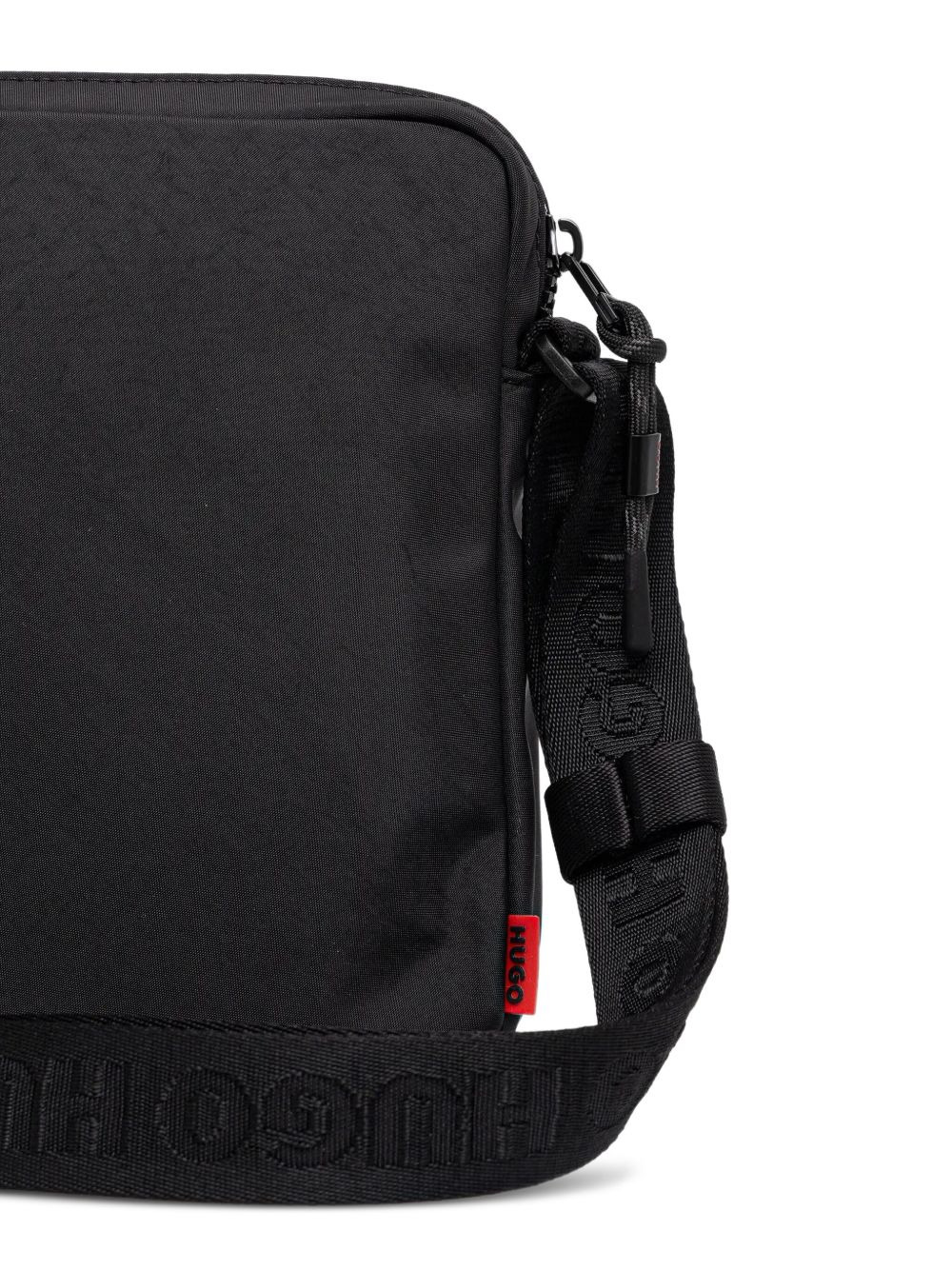 buckle-fastening logo-print messenger bag - 4