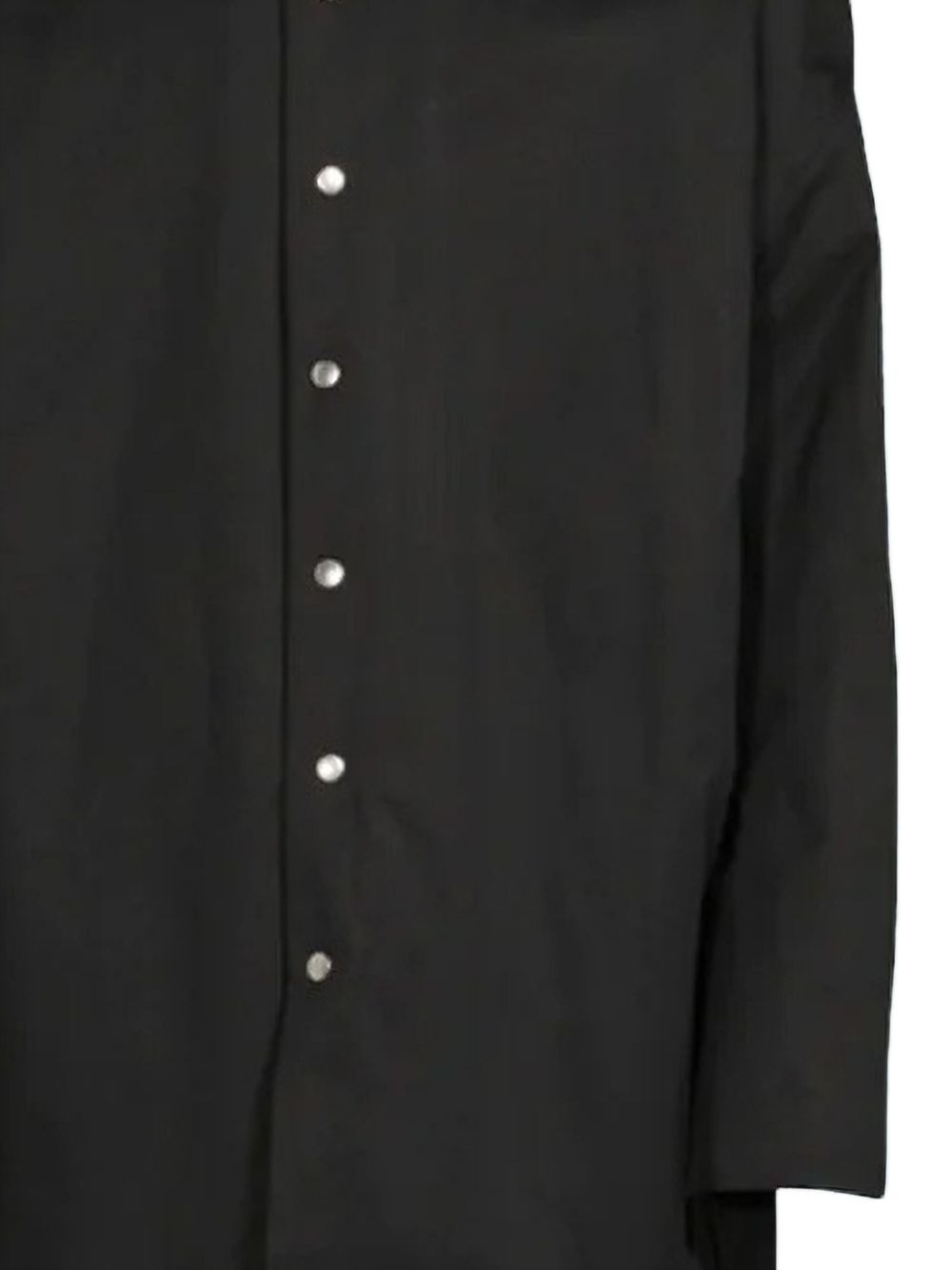 single-breasted hooded coat - 2