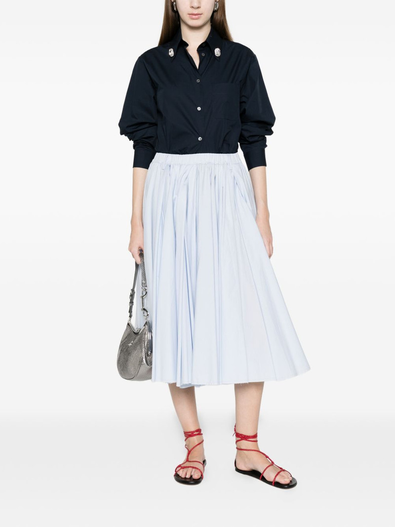 N°21 gathered skirt outlook