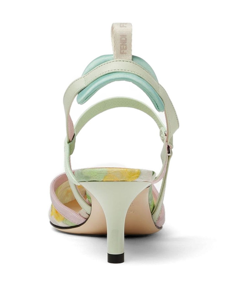 Colibrì Lite floral-pattern strappy pumps 3