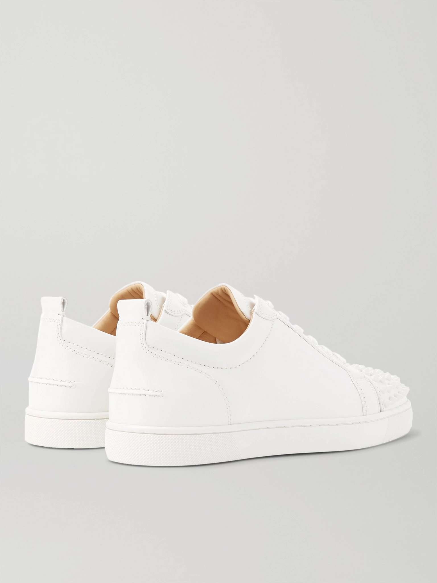 Louis Junior Spikes Cap-Toe Leather Sneakers - 5