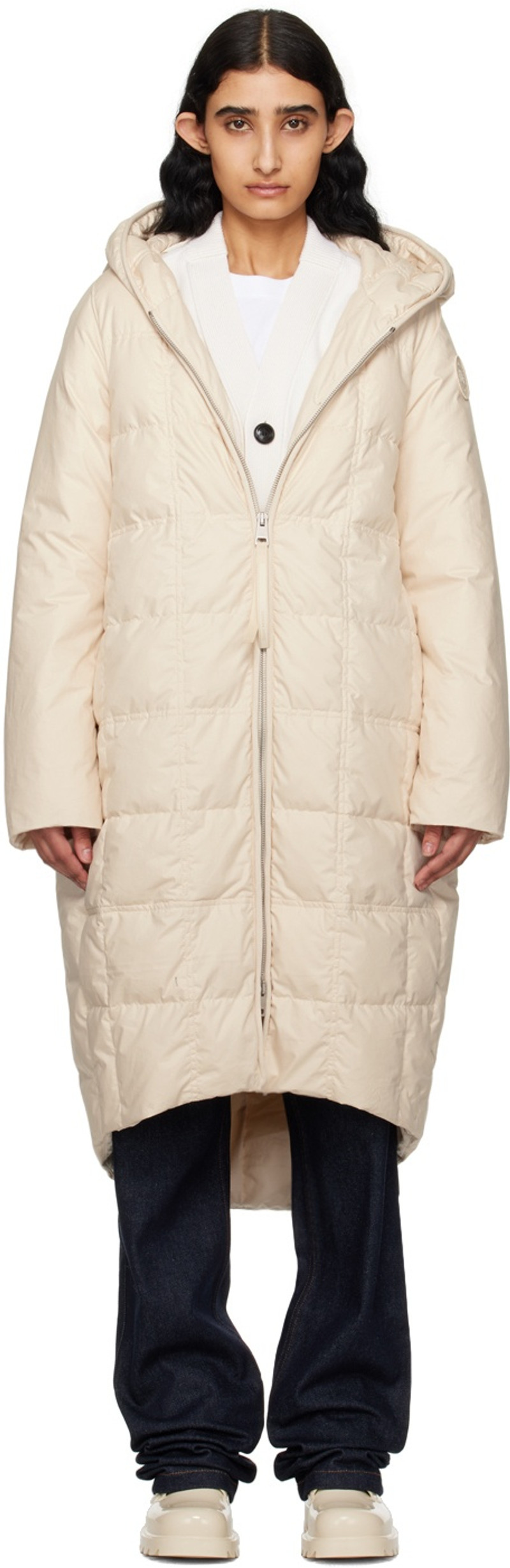 Beige Tourma Down Coat 1