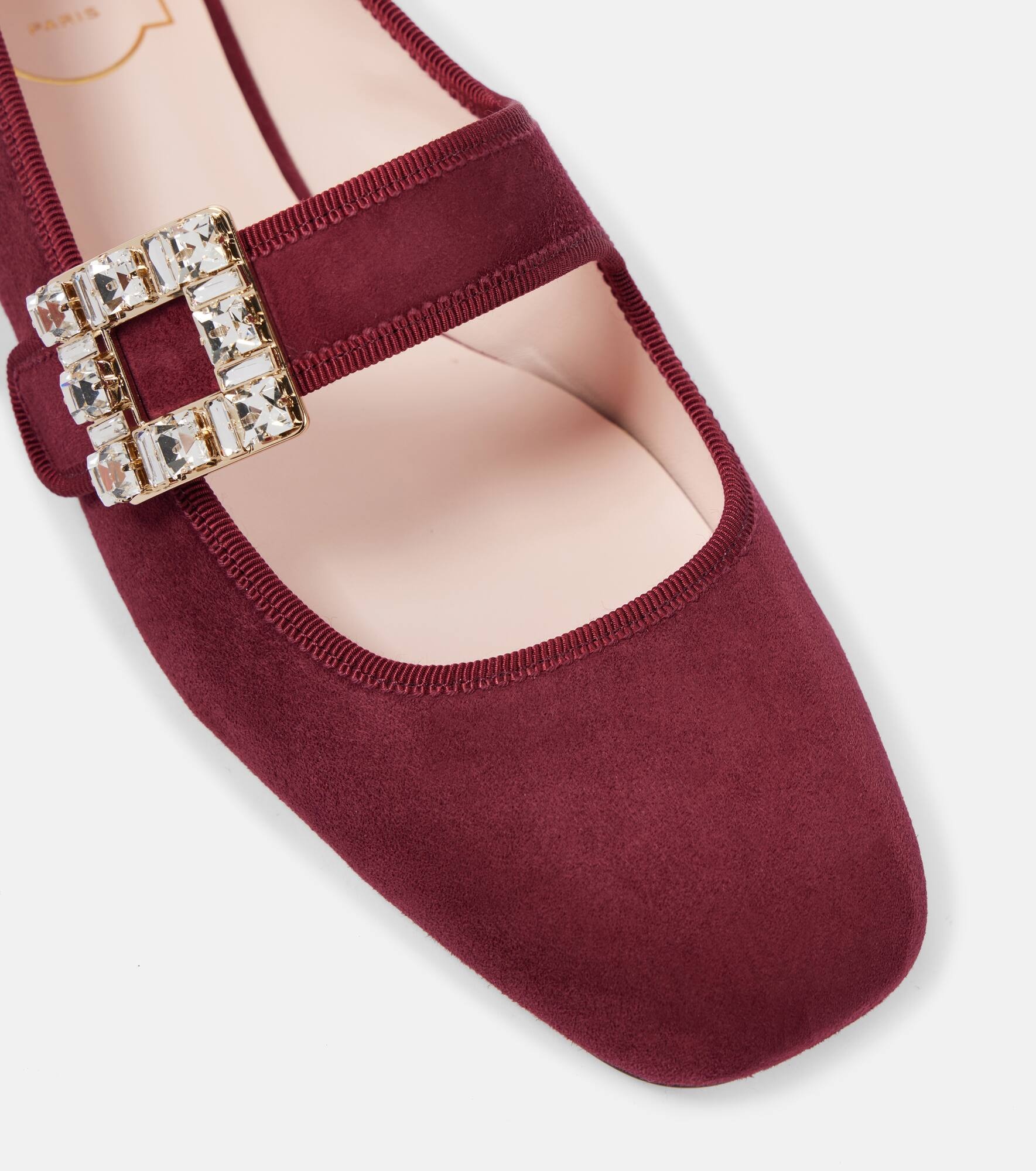Très Vivier suede Mary Jane flats - 5