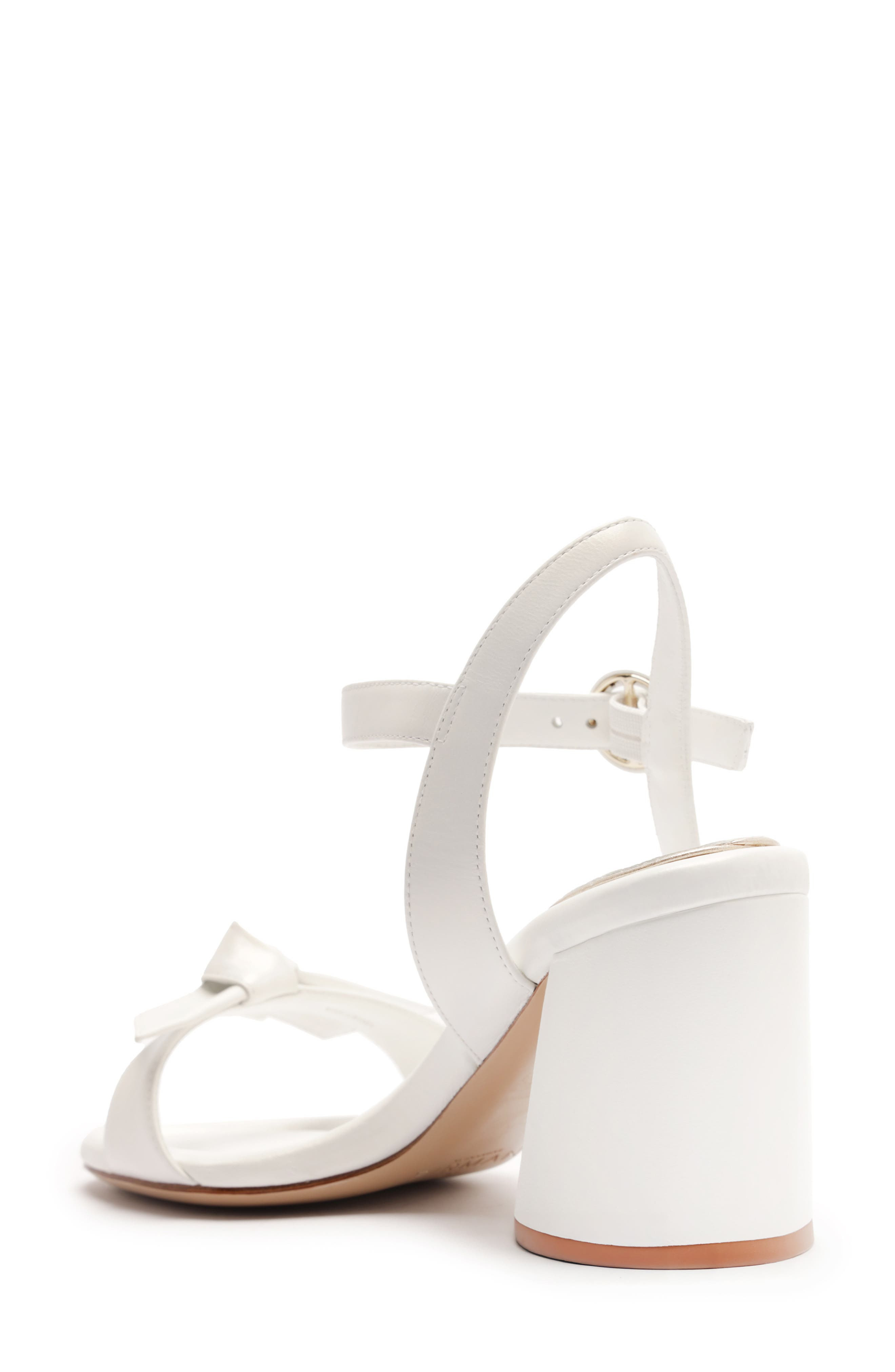 Alexandre Birman Clarita Flare Platform Bridal Sandal in Pearl/White at Nordstrom - 2