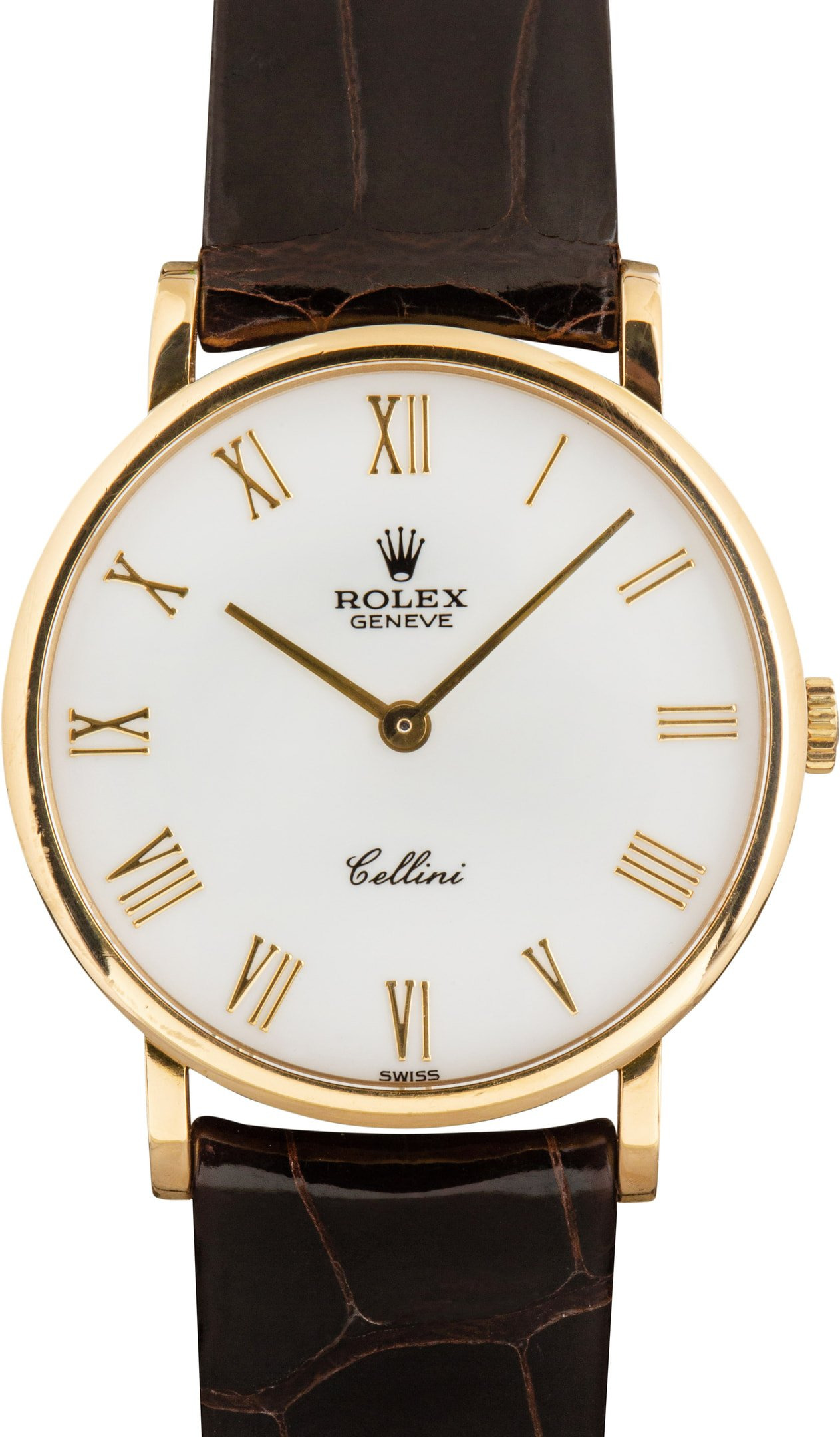 Rolex Cellini 5112 White Roman Dial - 1