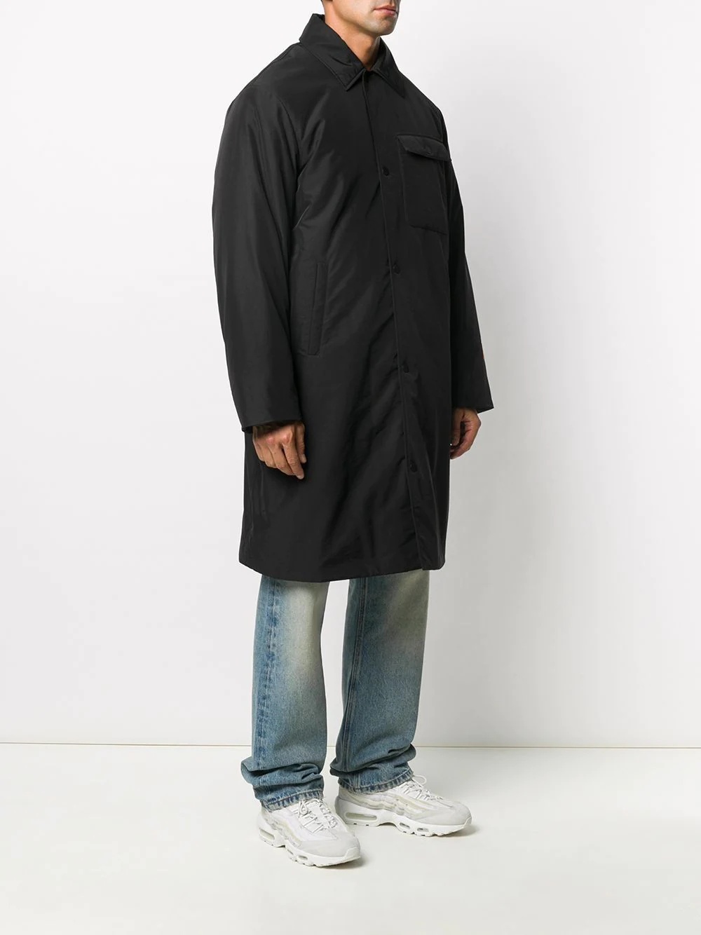 padded duffle  coat - 3