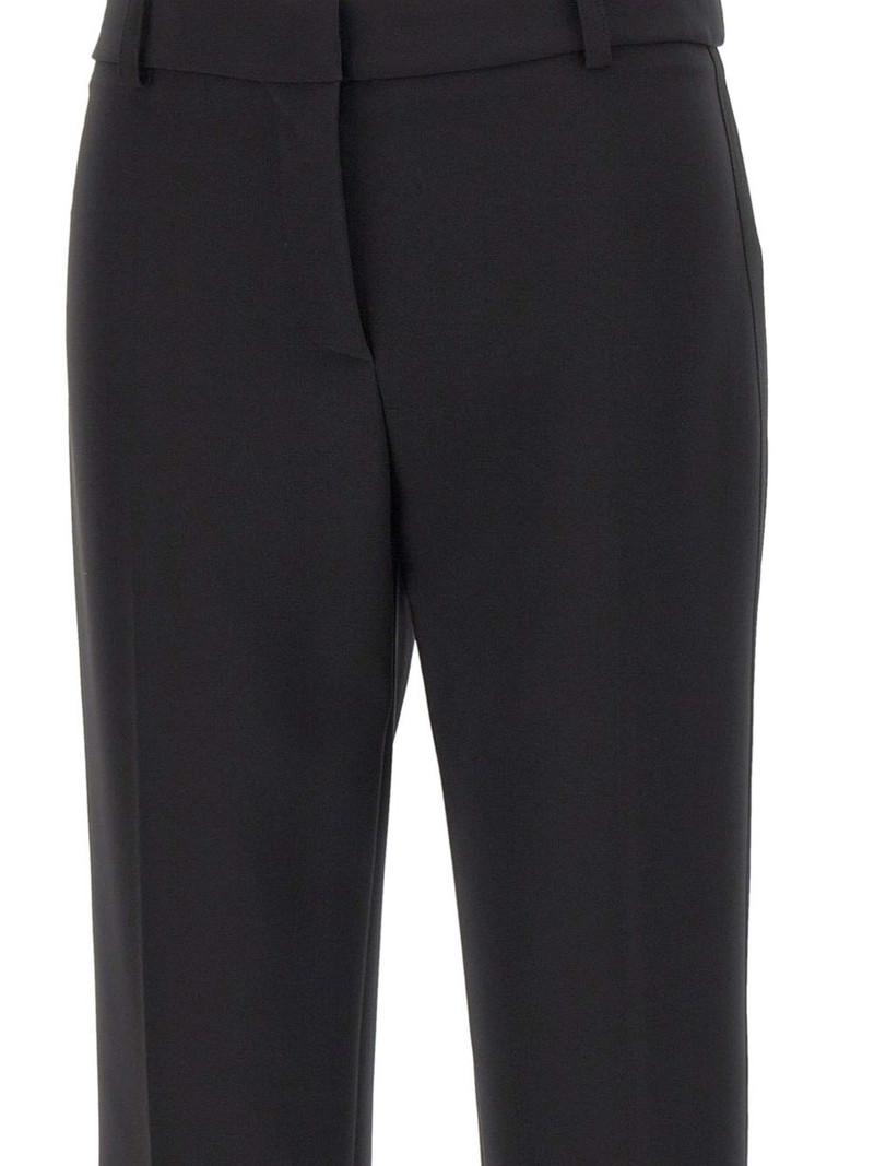 satin-bands tailored cropped trousers 5