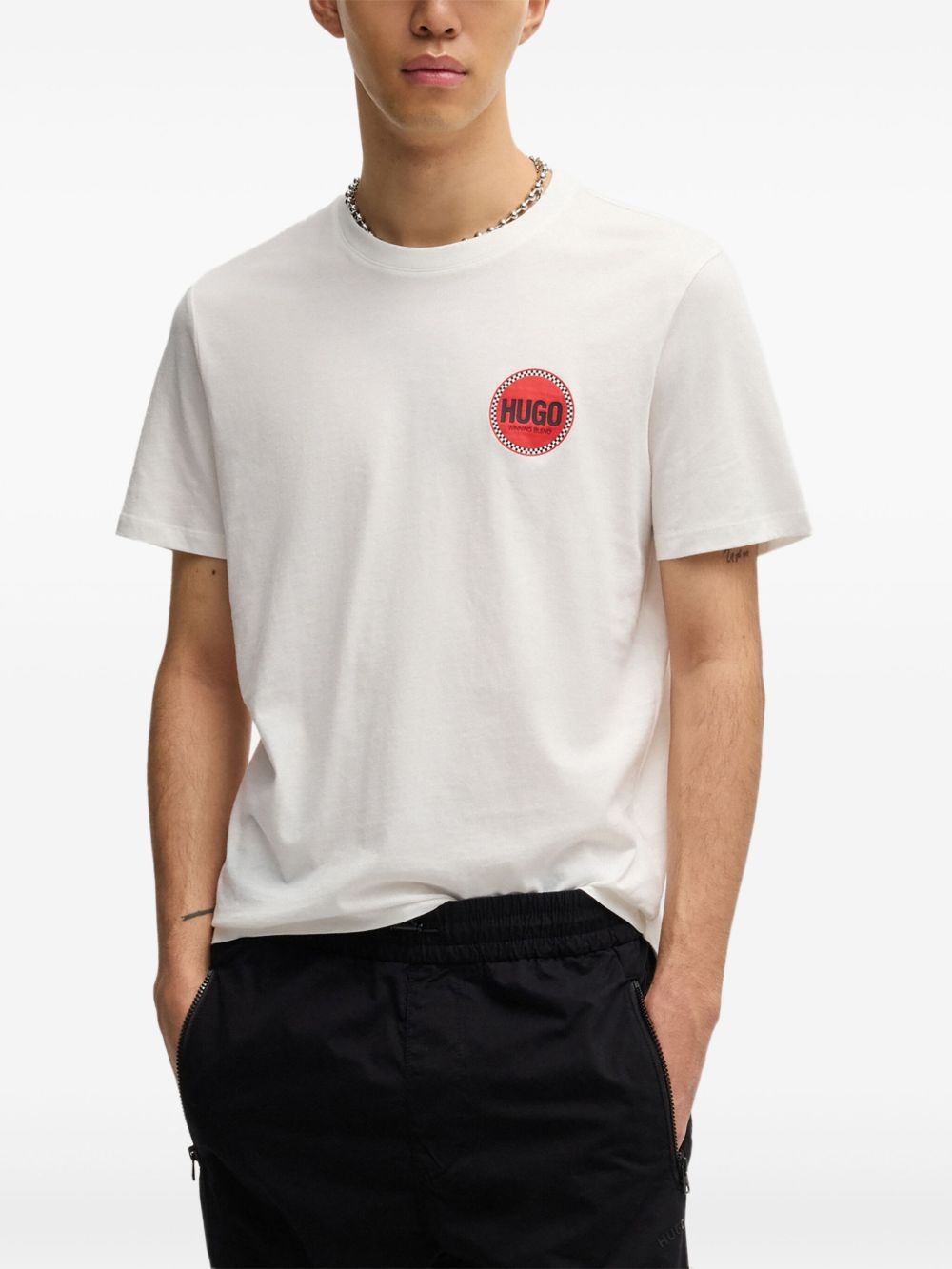 cotton T-shirt - 3