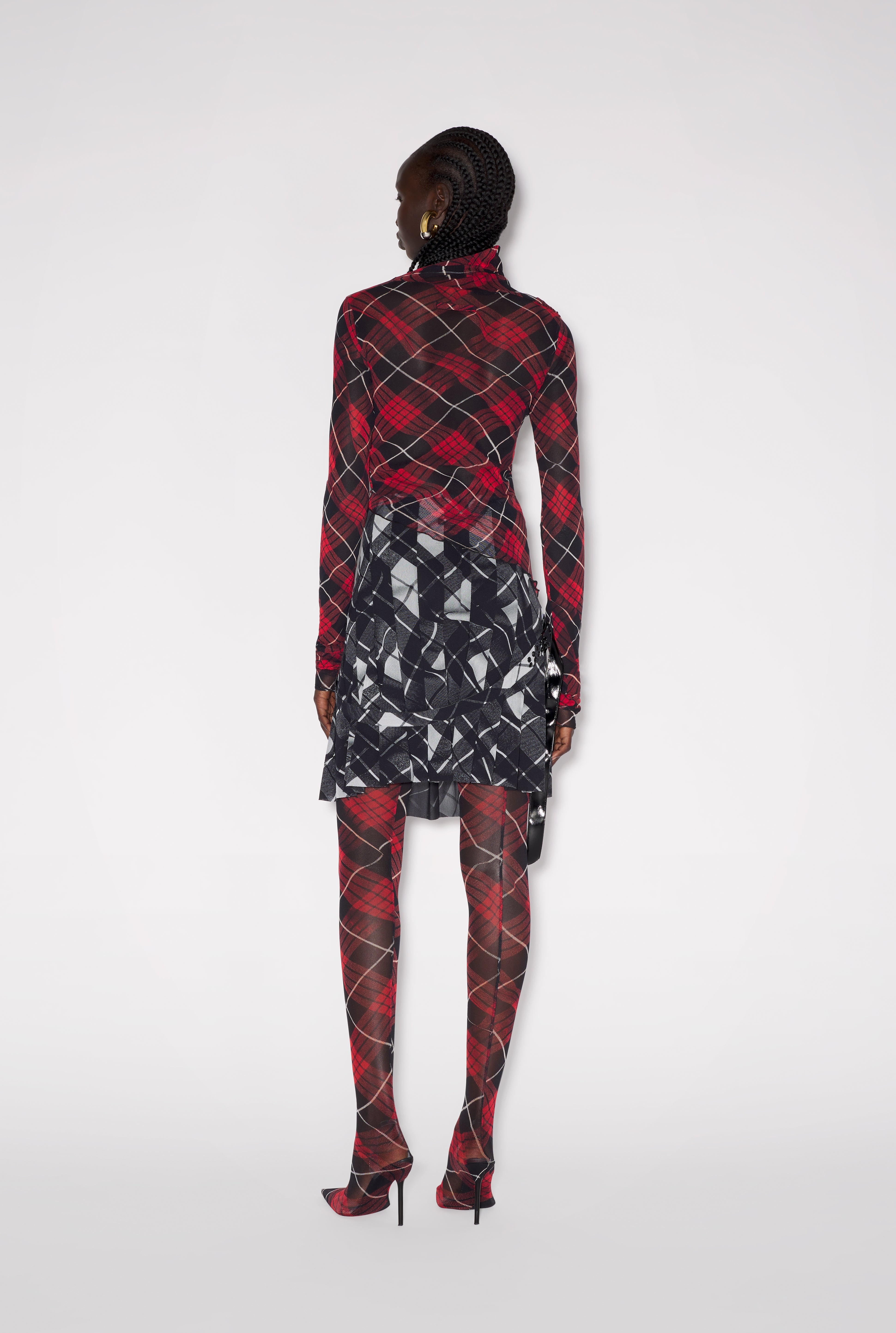 THE RED TARTAN TOP - 3