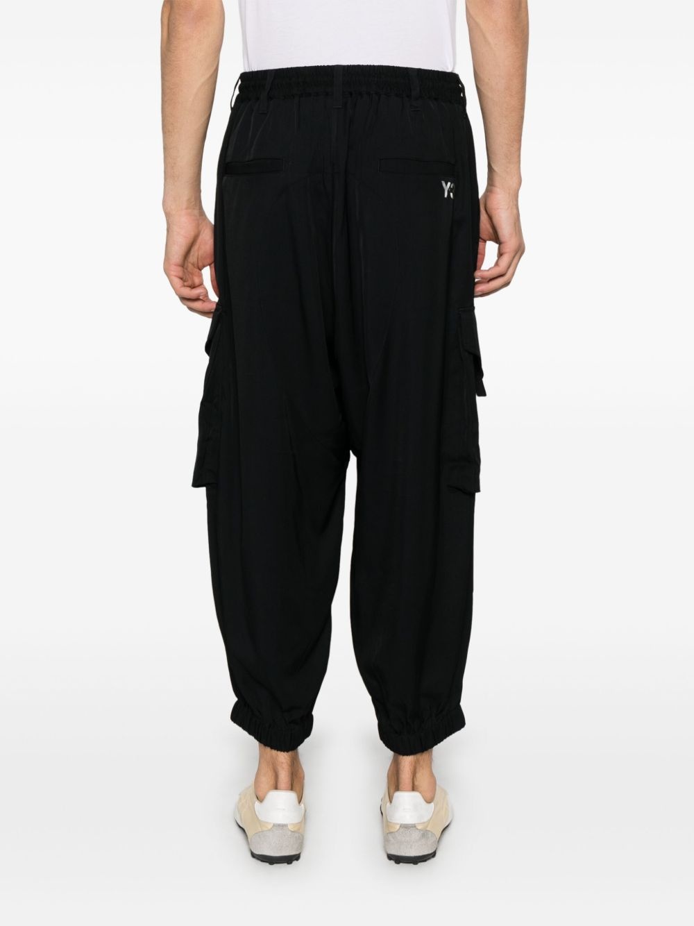 twill cargo pants - 4