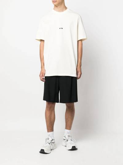 MSGM logo print T-shirt outlook