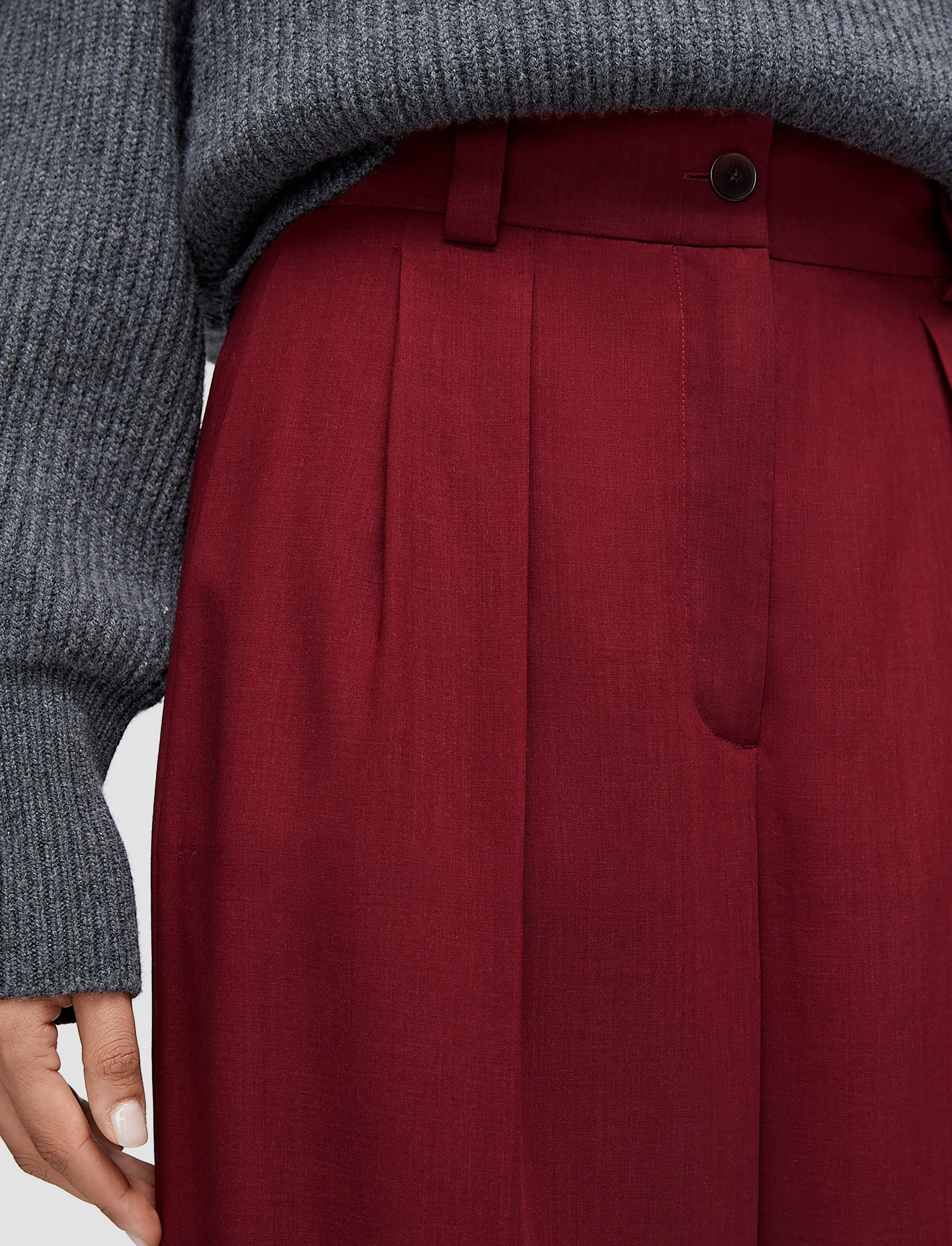 Forest Fine Wool Trousers - 4