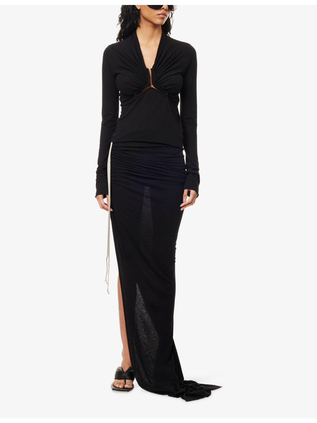 Allanah Ruched Woven Top - 2