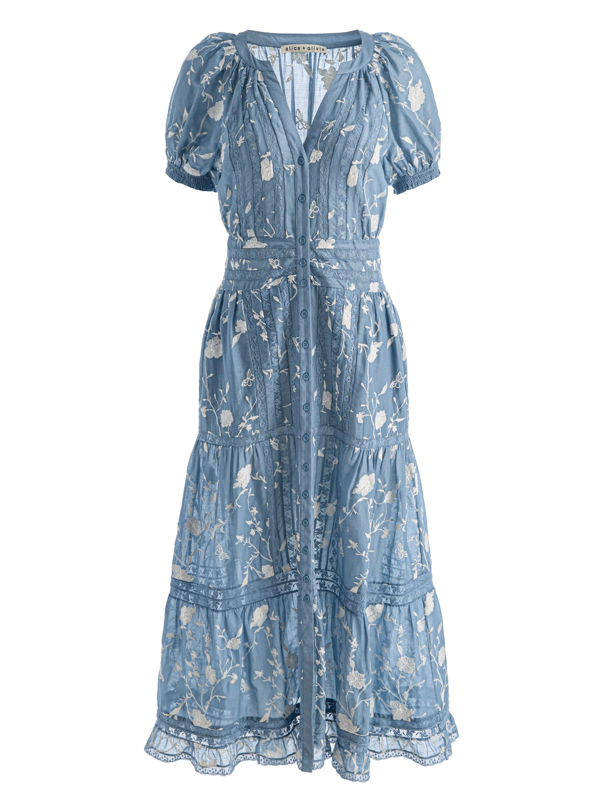 KATHRYN MIDI SHIRT DRESS - 1