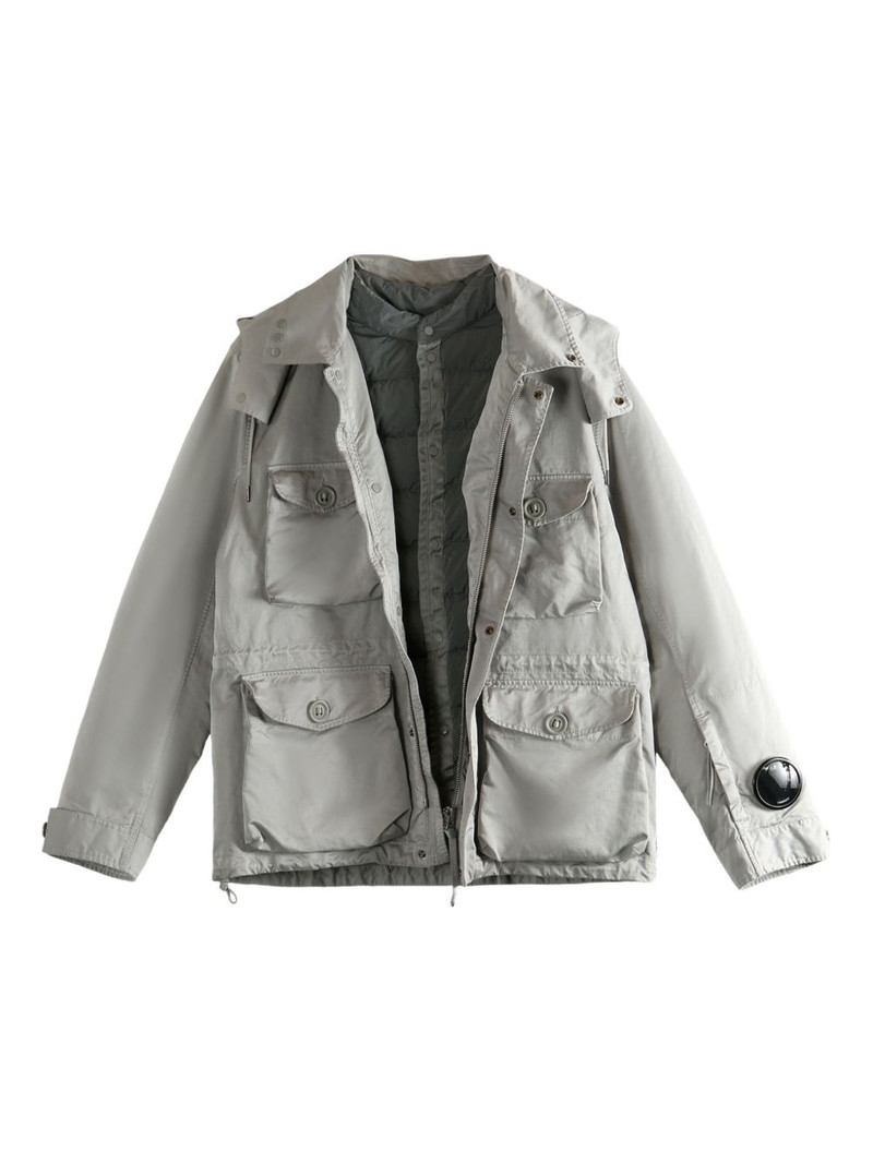 Micro Kei hooded multi-pocket jacket 1