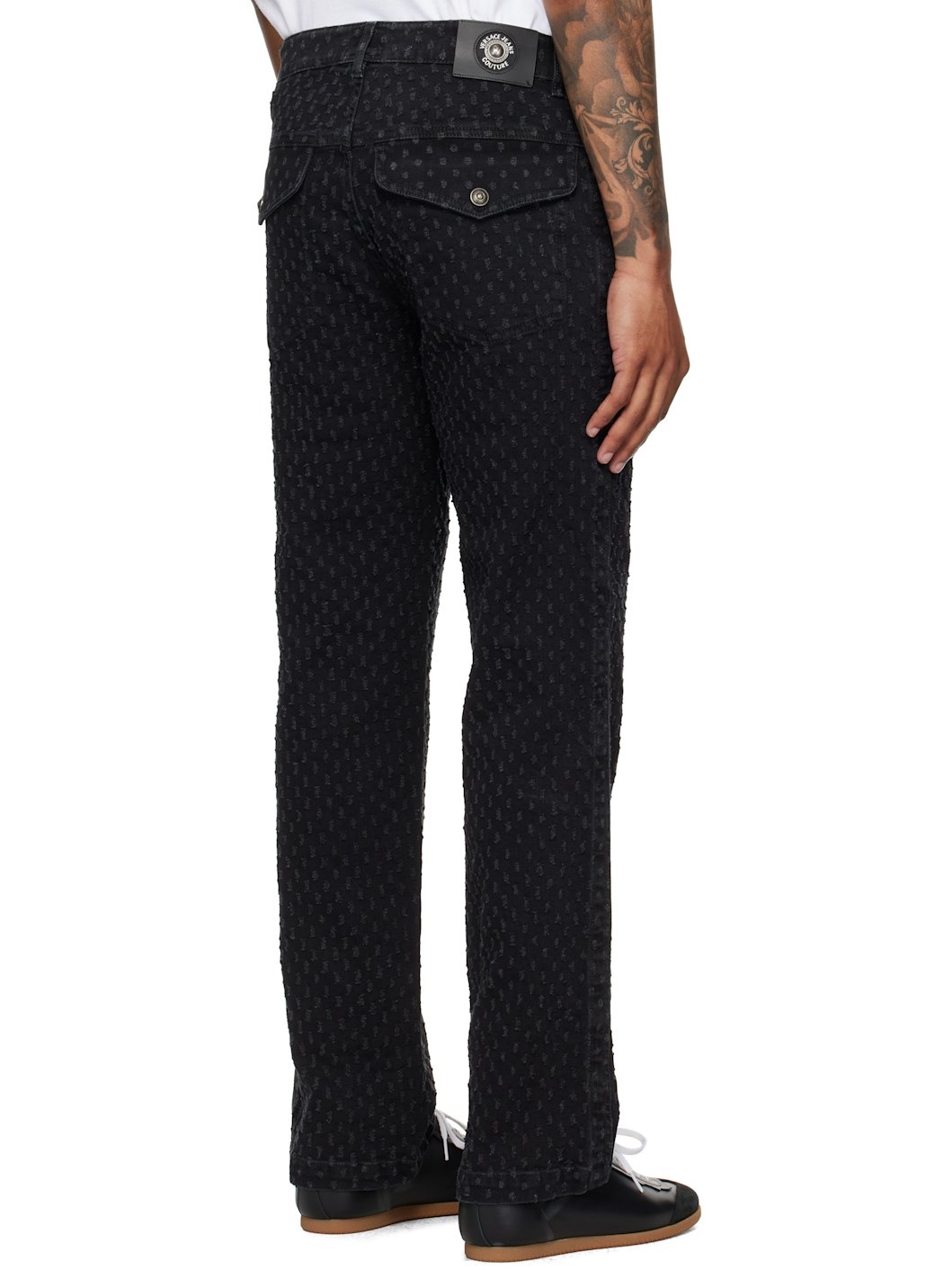 Black 5-Pocket Jeans - 3