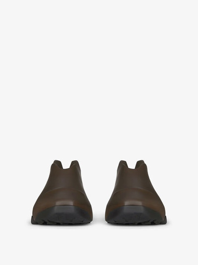 Givenchy MONUMENTAL MALLOW LOW SHOES IN RUBBER outlook