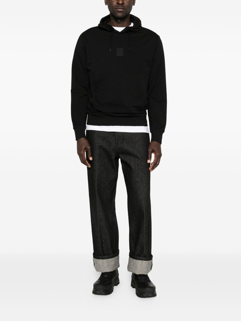 C.P. Company logo-patch hoodie outlook