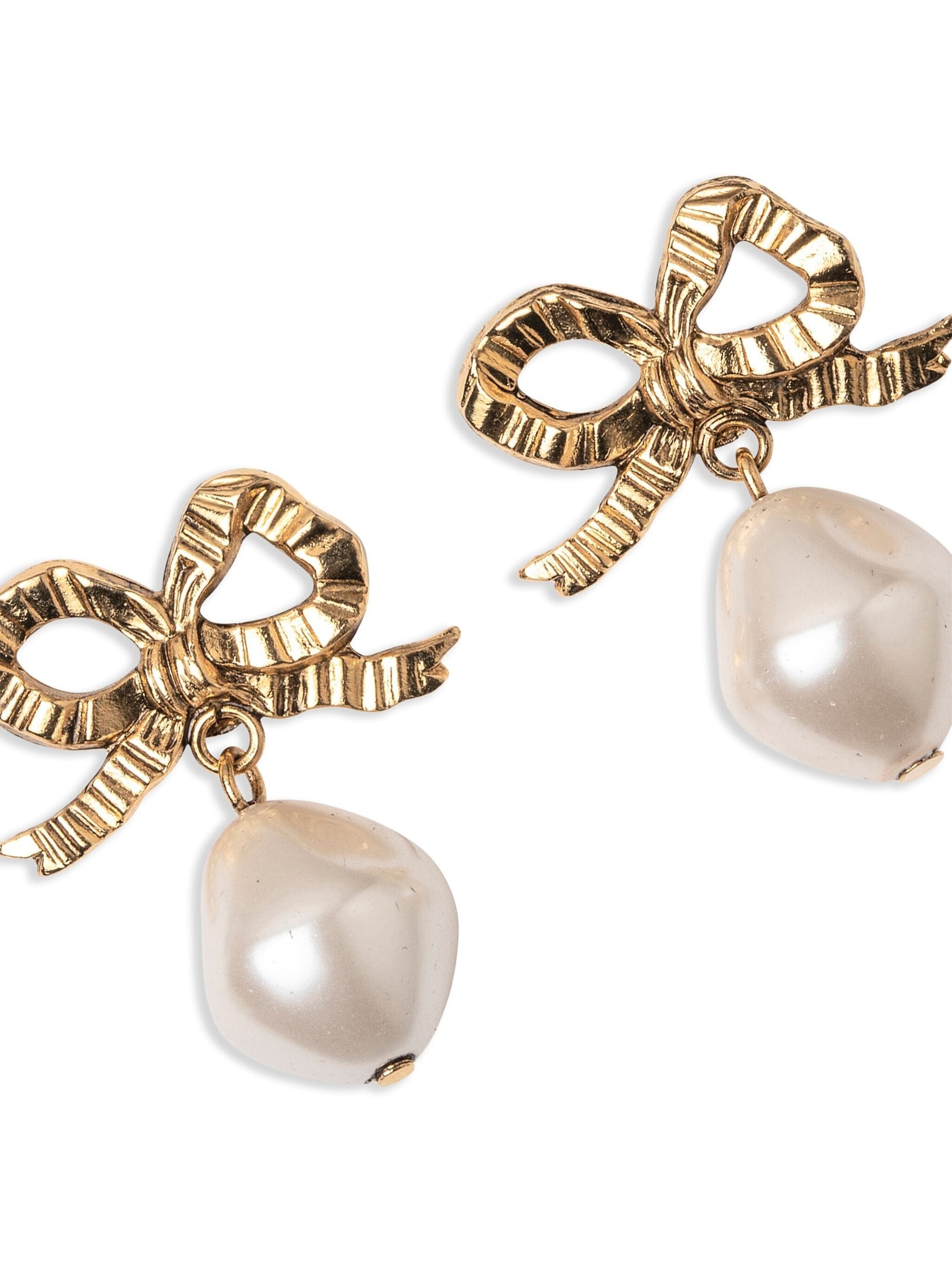 Khloe pearl drop earrings - 3