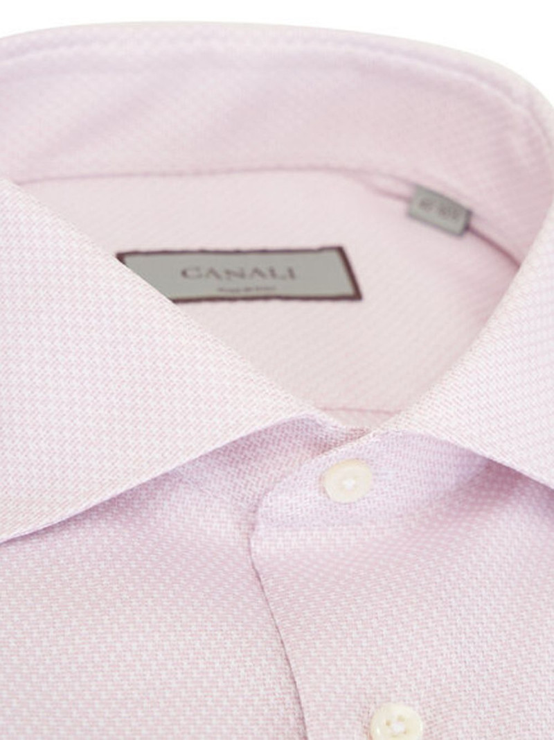 Canali buttoned cotton shirt outlook