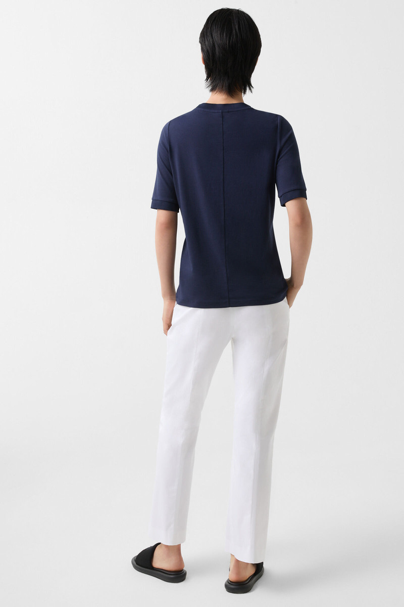 T-shirt Alexi in Navy blue 4