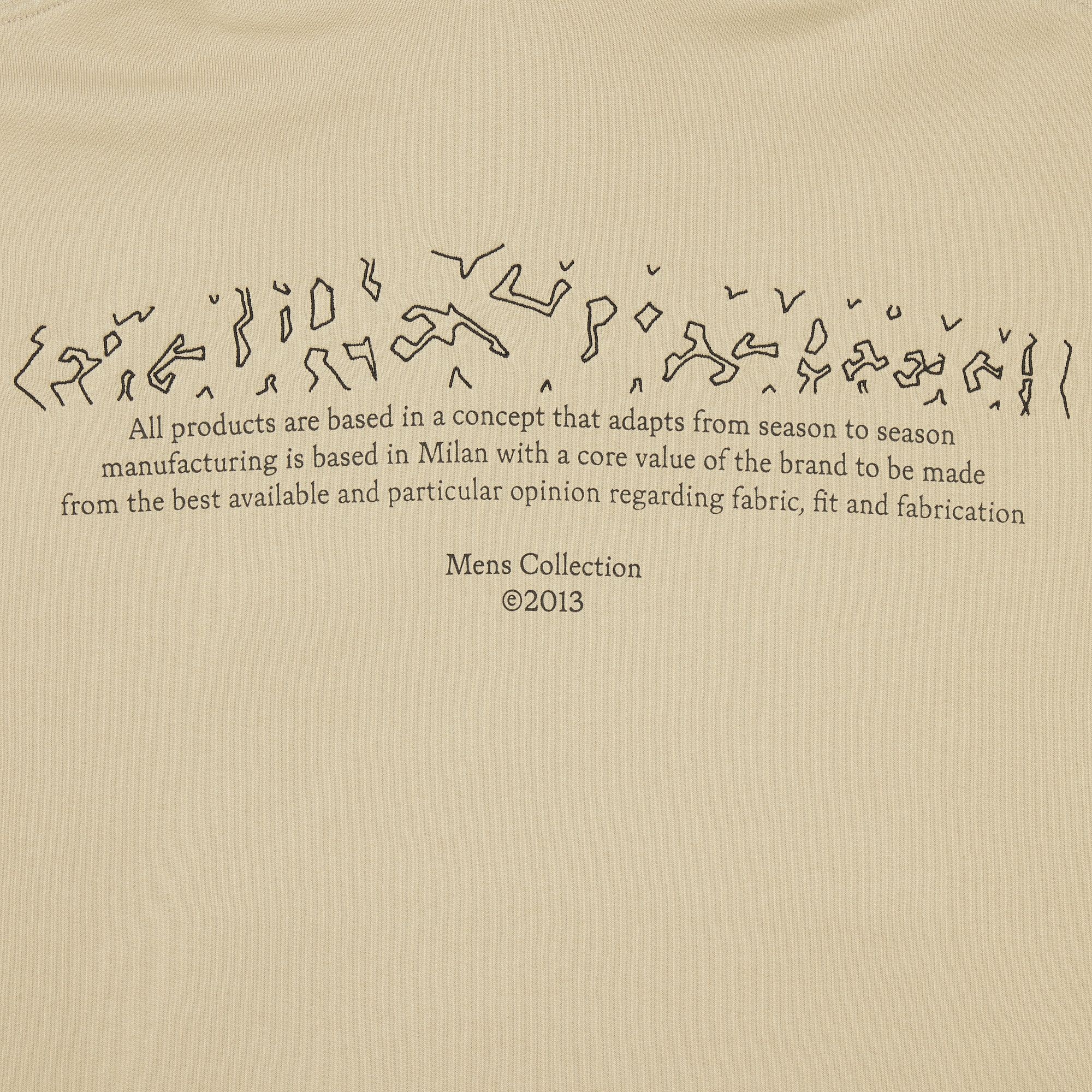Off-White Figure Of Speech Over Hoodie 'Dark Sand' - 3
