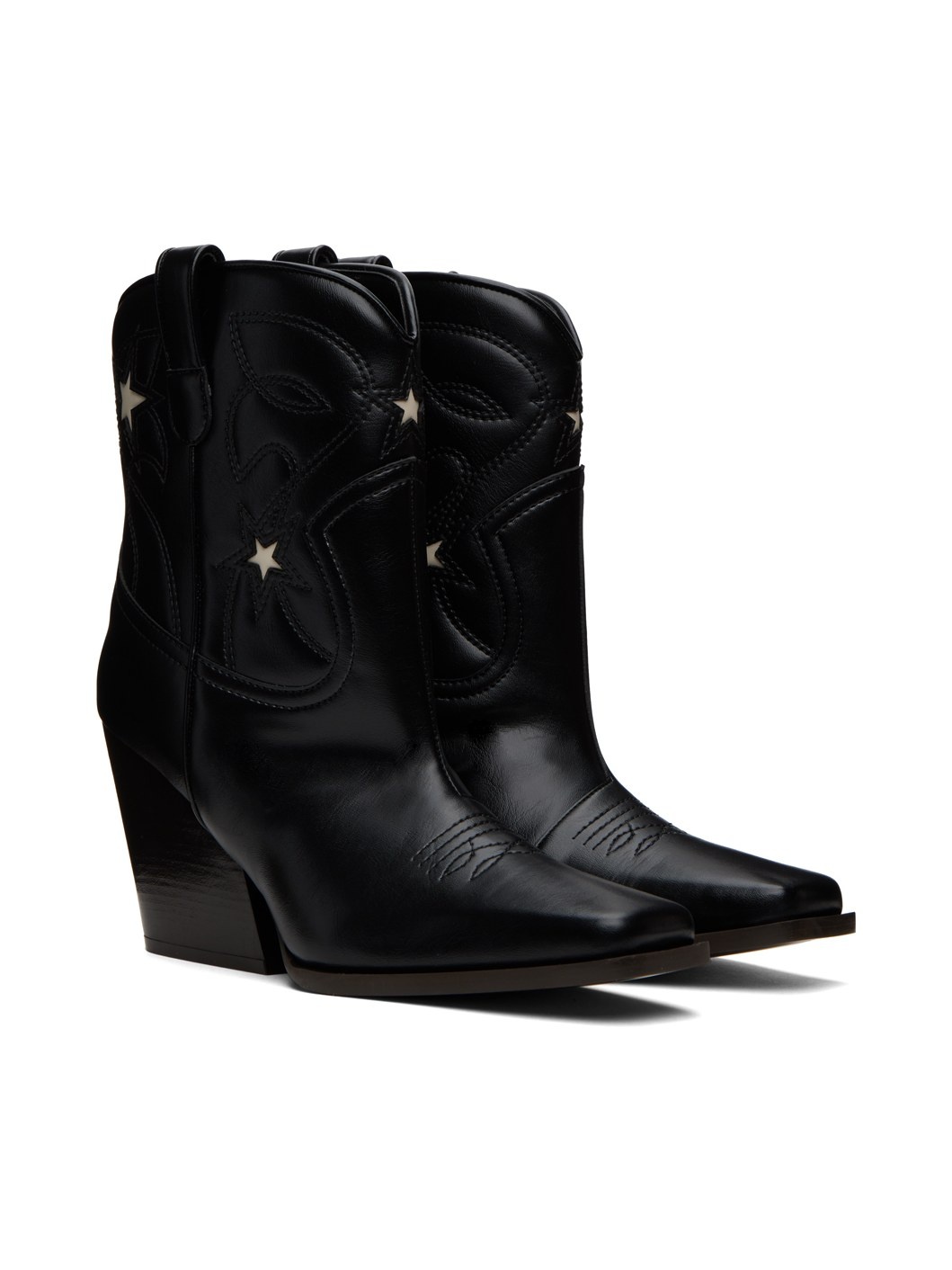 Black Cloudy Alter Mat Boots - 4
