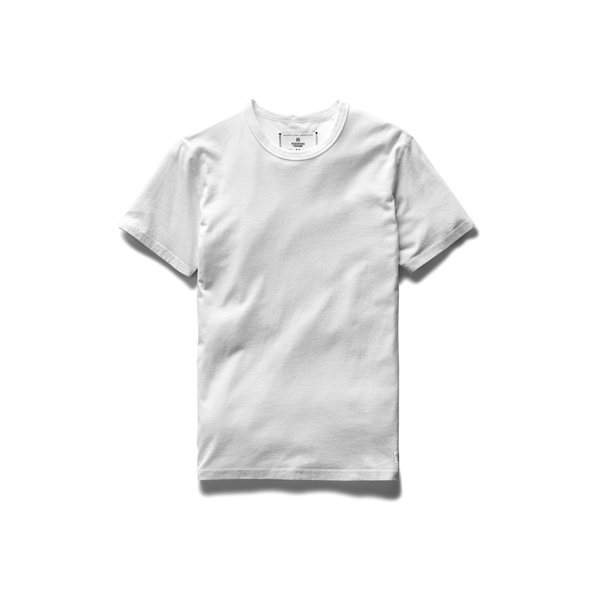 Cotton Jersey T-Shirt White - 1