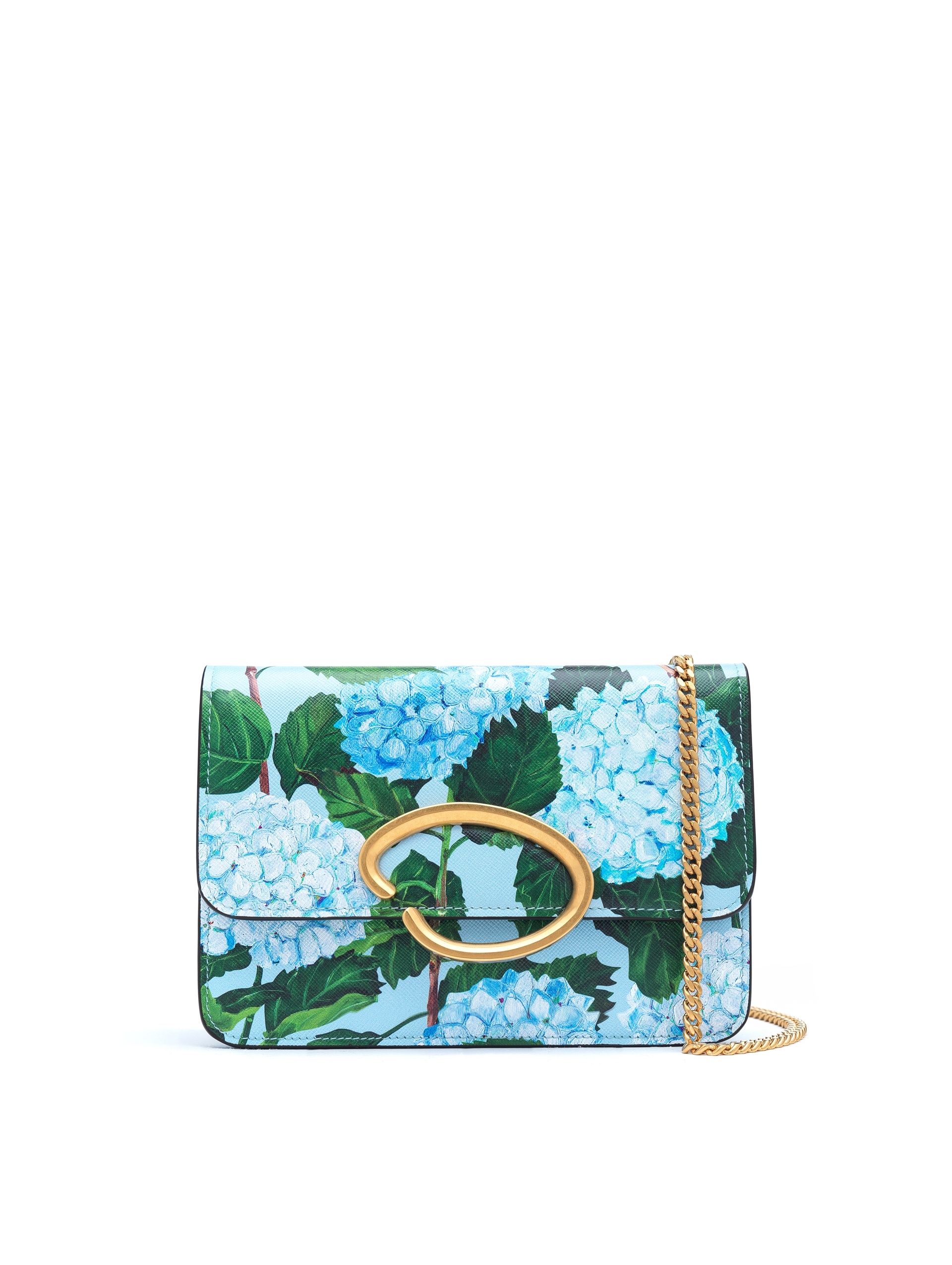 HYDRANGEA PRINTED O POCHETTE - 1