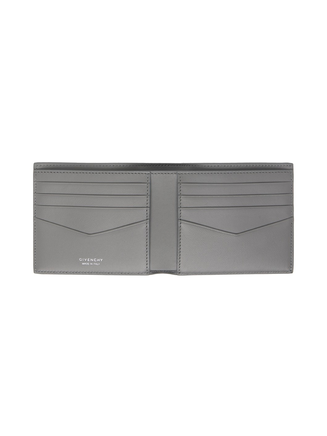 Gray 4G Micro Leather Wallet - 3