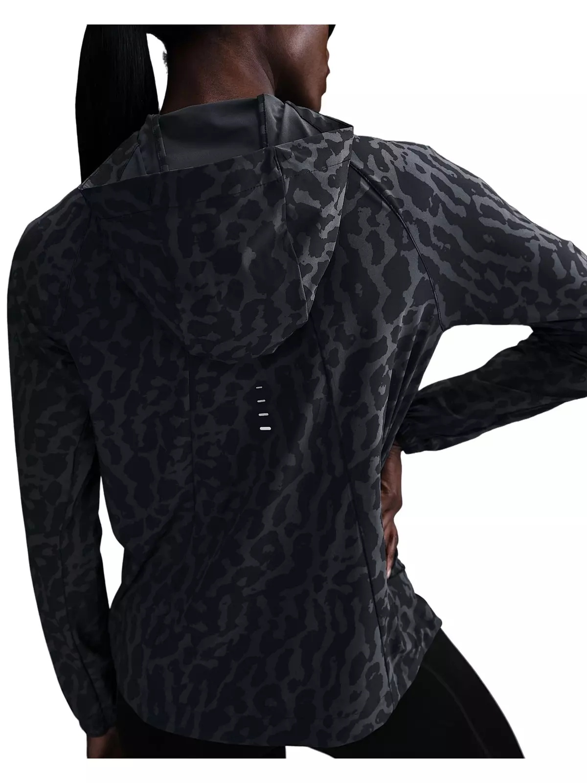 Women's Swift Dri-FIT Packable Running Jacket -Black - 2