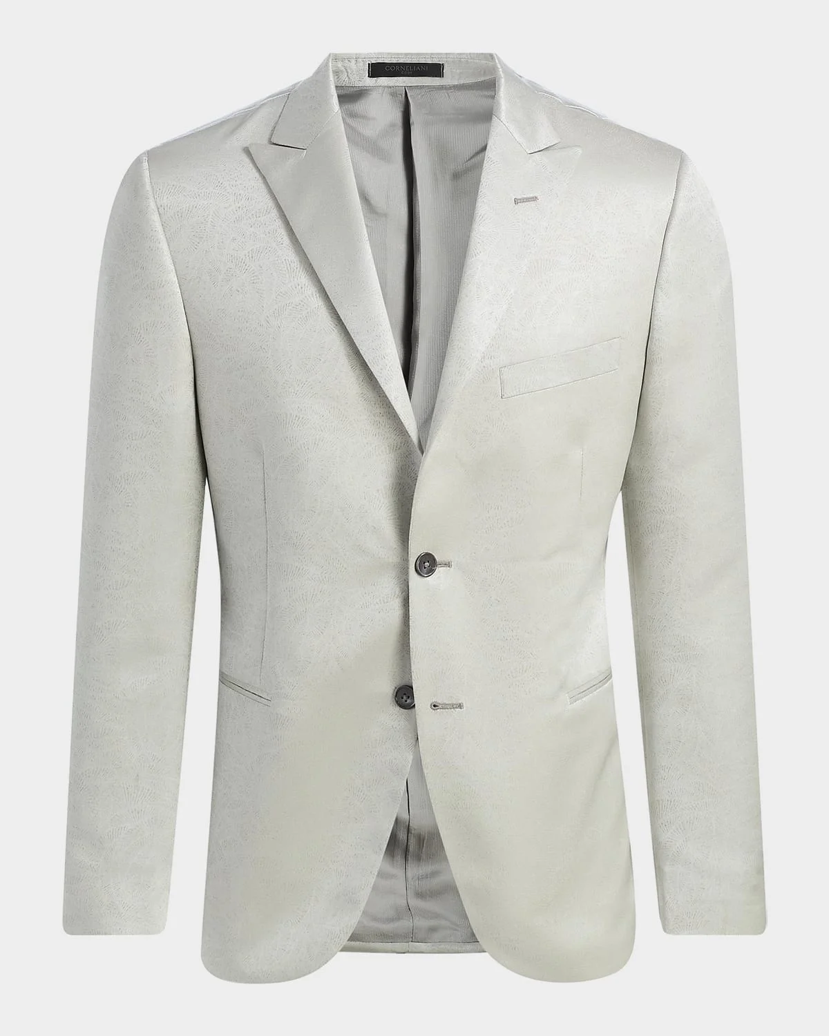 Men's Floral Jacquard Evening Jacket - 1