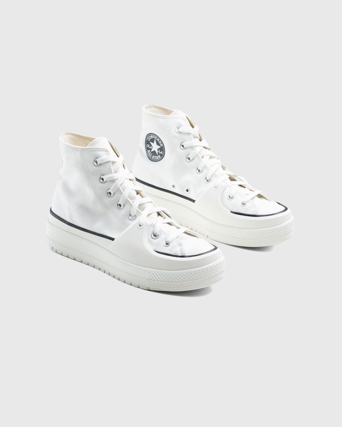 Converse – Chuck Taylor All Star Construct Hi Vintage White/Black/Egret - 3