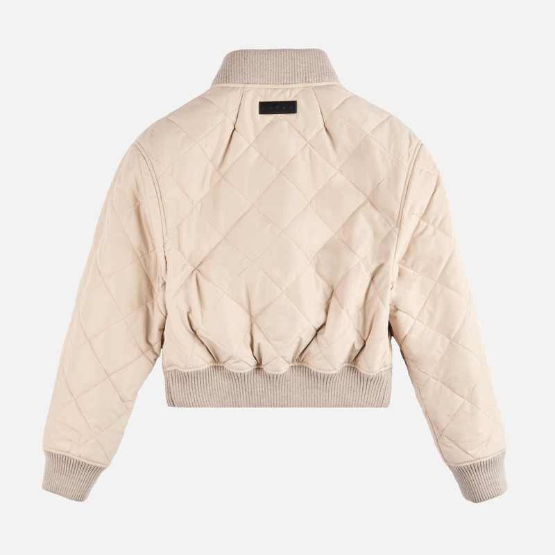 Quilted bomber jacket 3