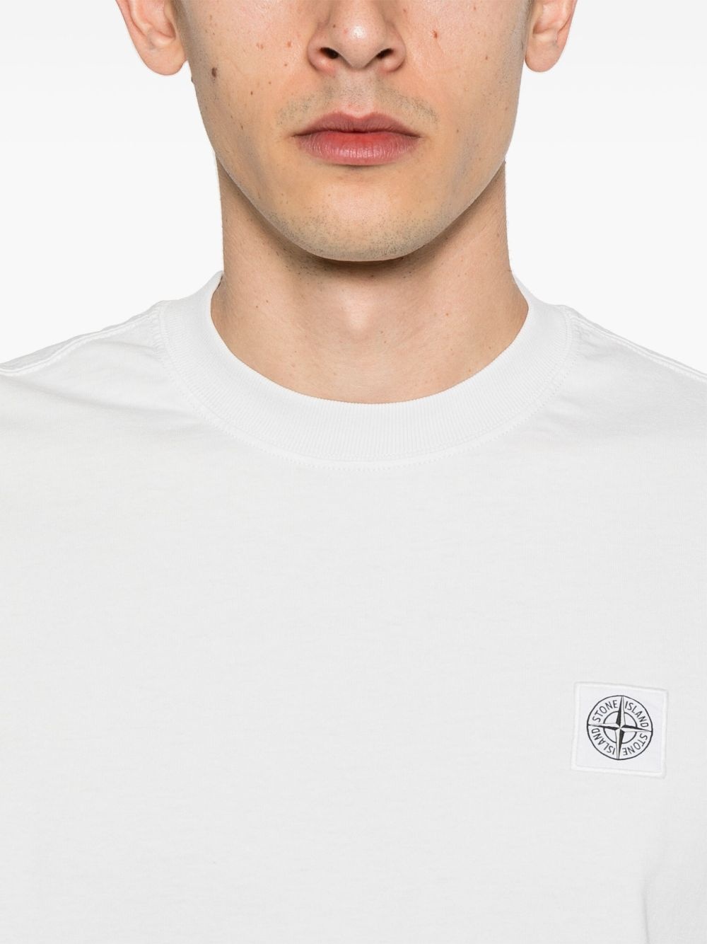 Compass-motif T-shirt - 4