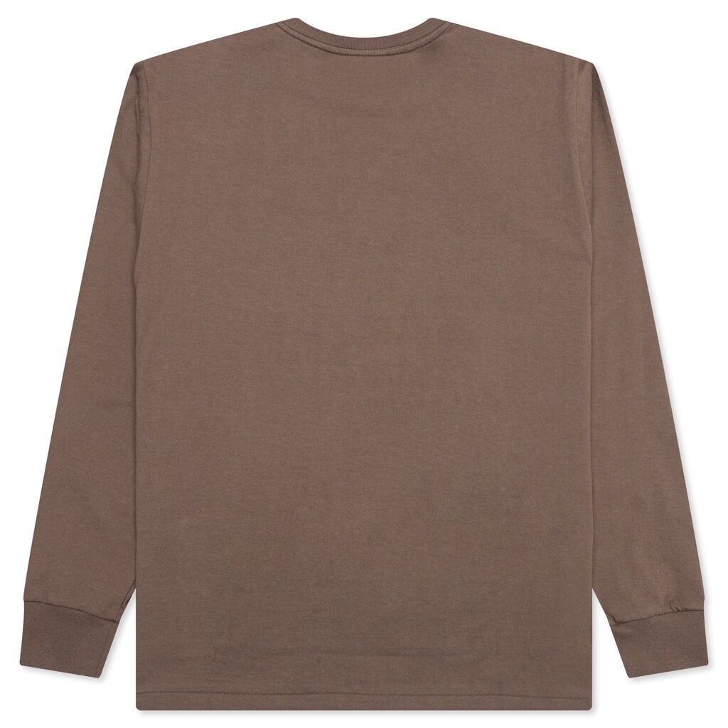 BY BATHING APE L/S TEE - BROWN - 2