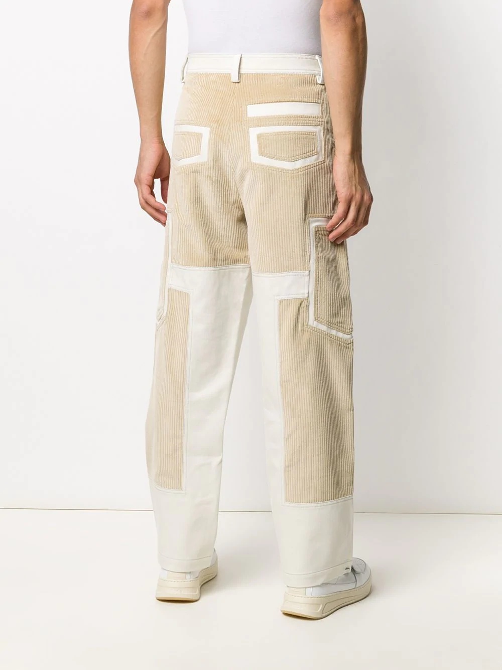 Bellu bi-material trousers - 4