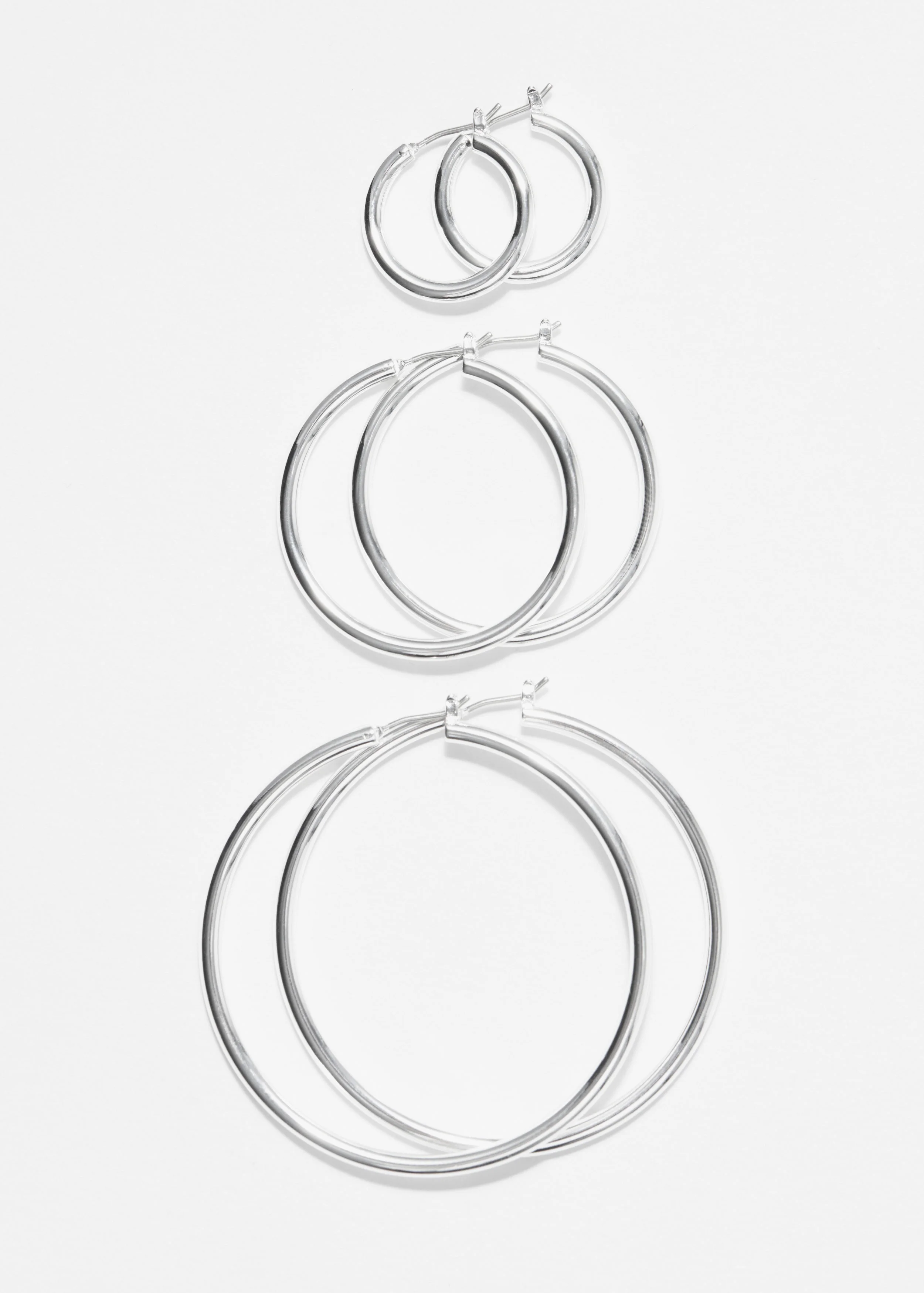 Hoop Earrings Set - 1
