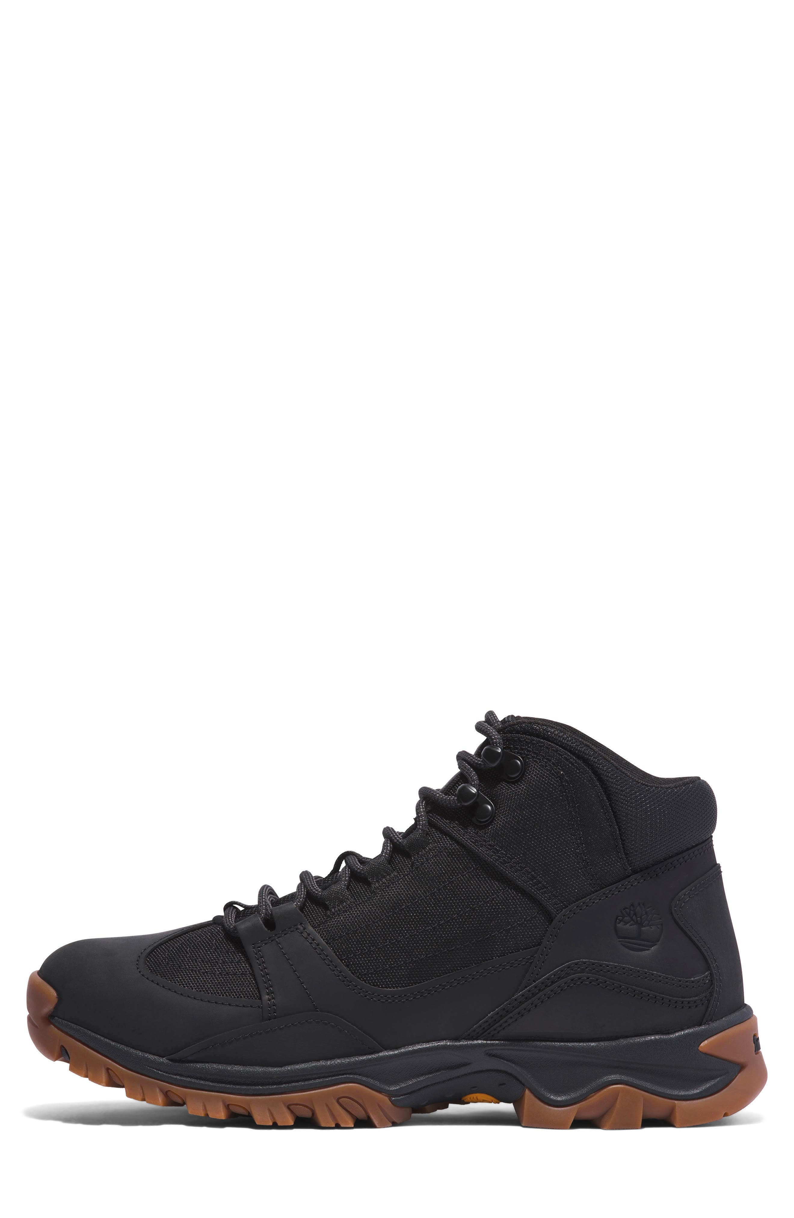 Timberland Mt. Maddsen Water Resistant Hiking Boot in Black Full Grain at Nordstrom - 7