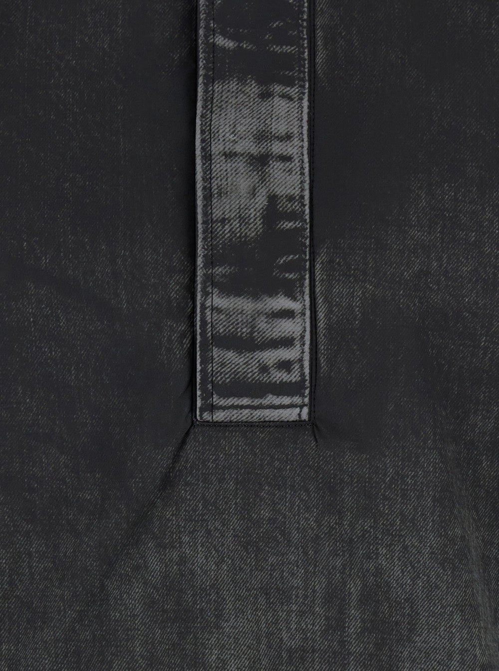 Diesel Men Black Jacket With Short-Sleeve And Distressed Effect In Fabric Man - 3